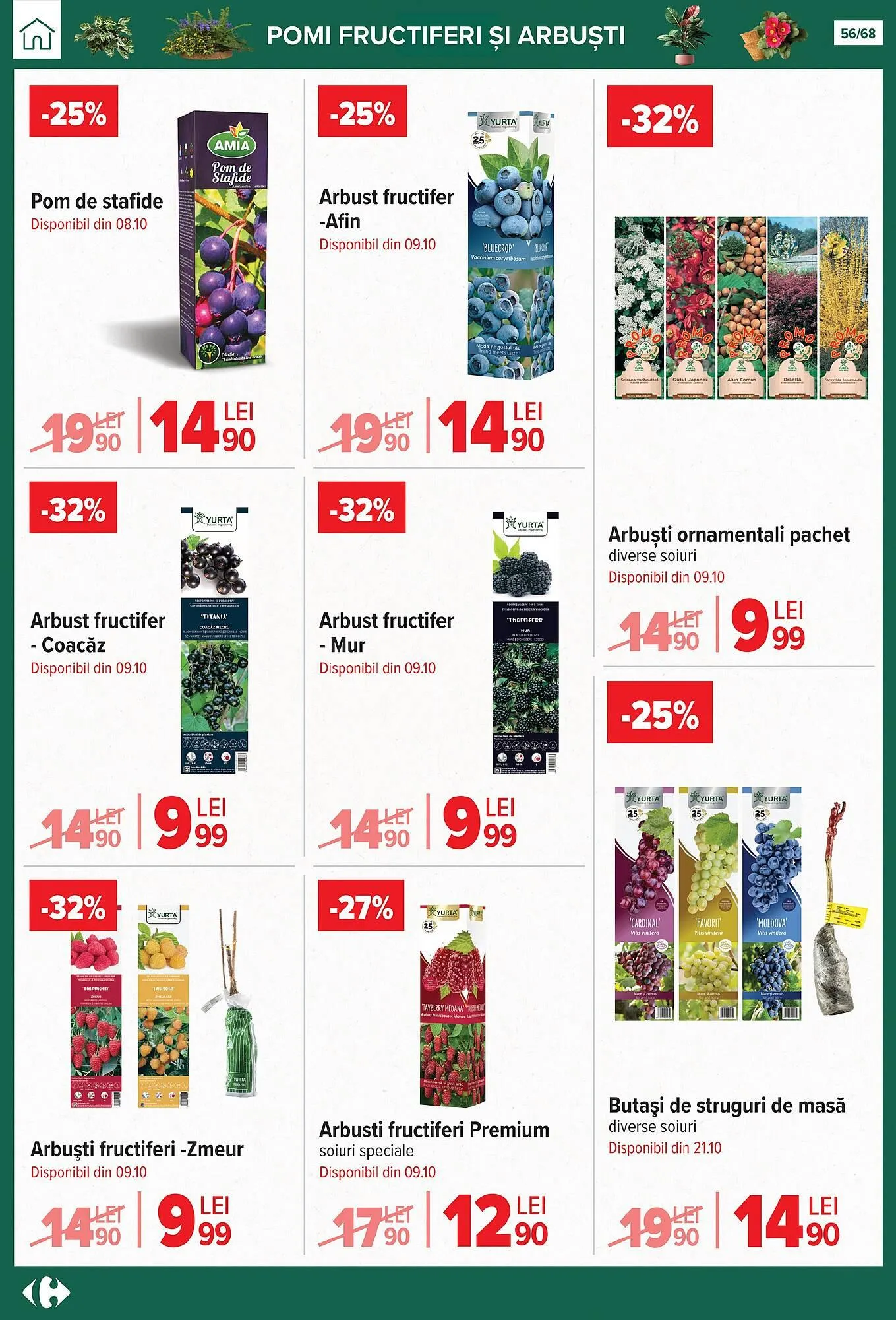 Catalog Catalog Carrefour de la 24 septembrie până la 28 octombrie 2025 - Revista Pagina 56