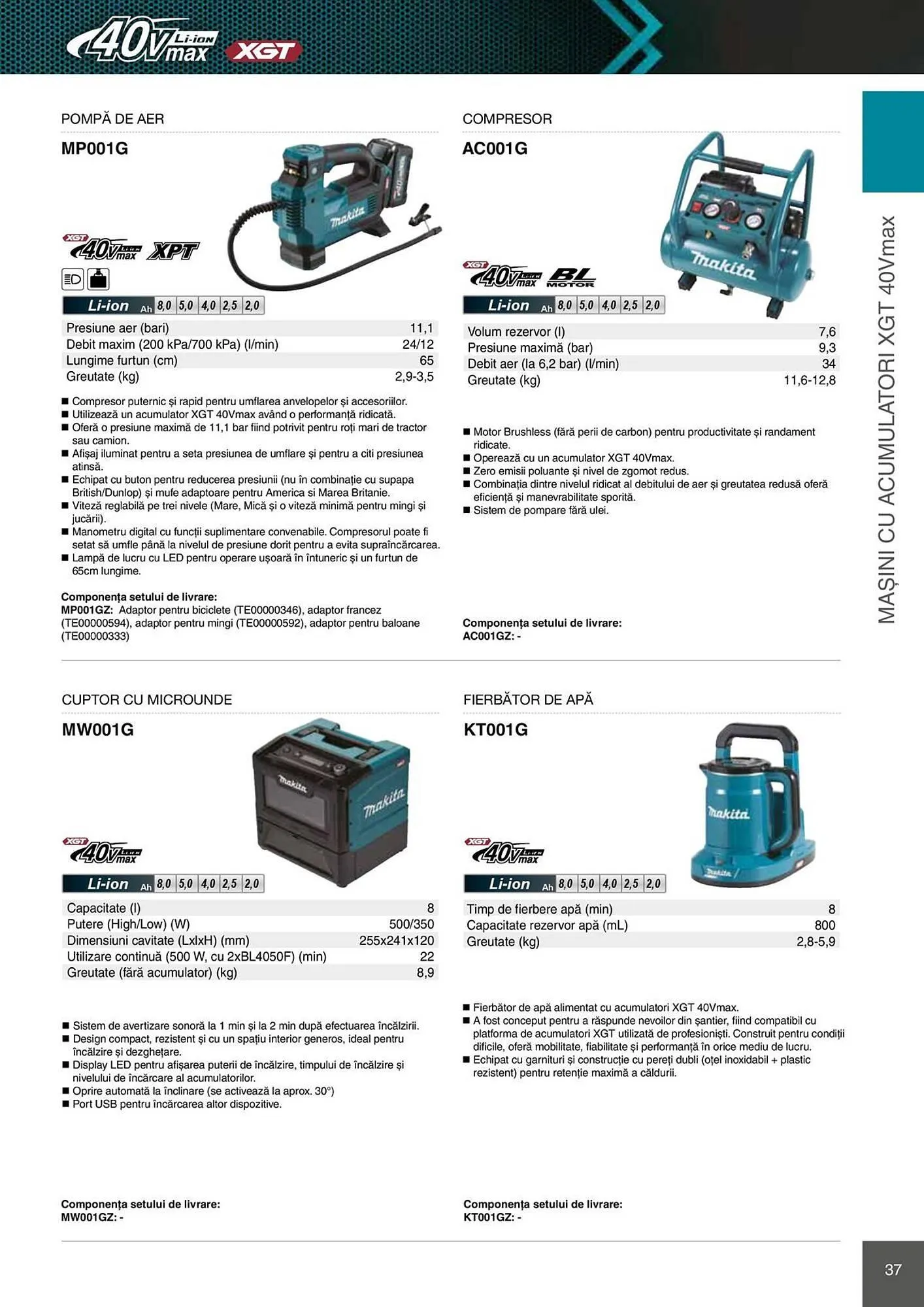 Catalog Catalog Makita de la 28 aprilie până la 31 decembrie 2026 - Revista Pagina 37