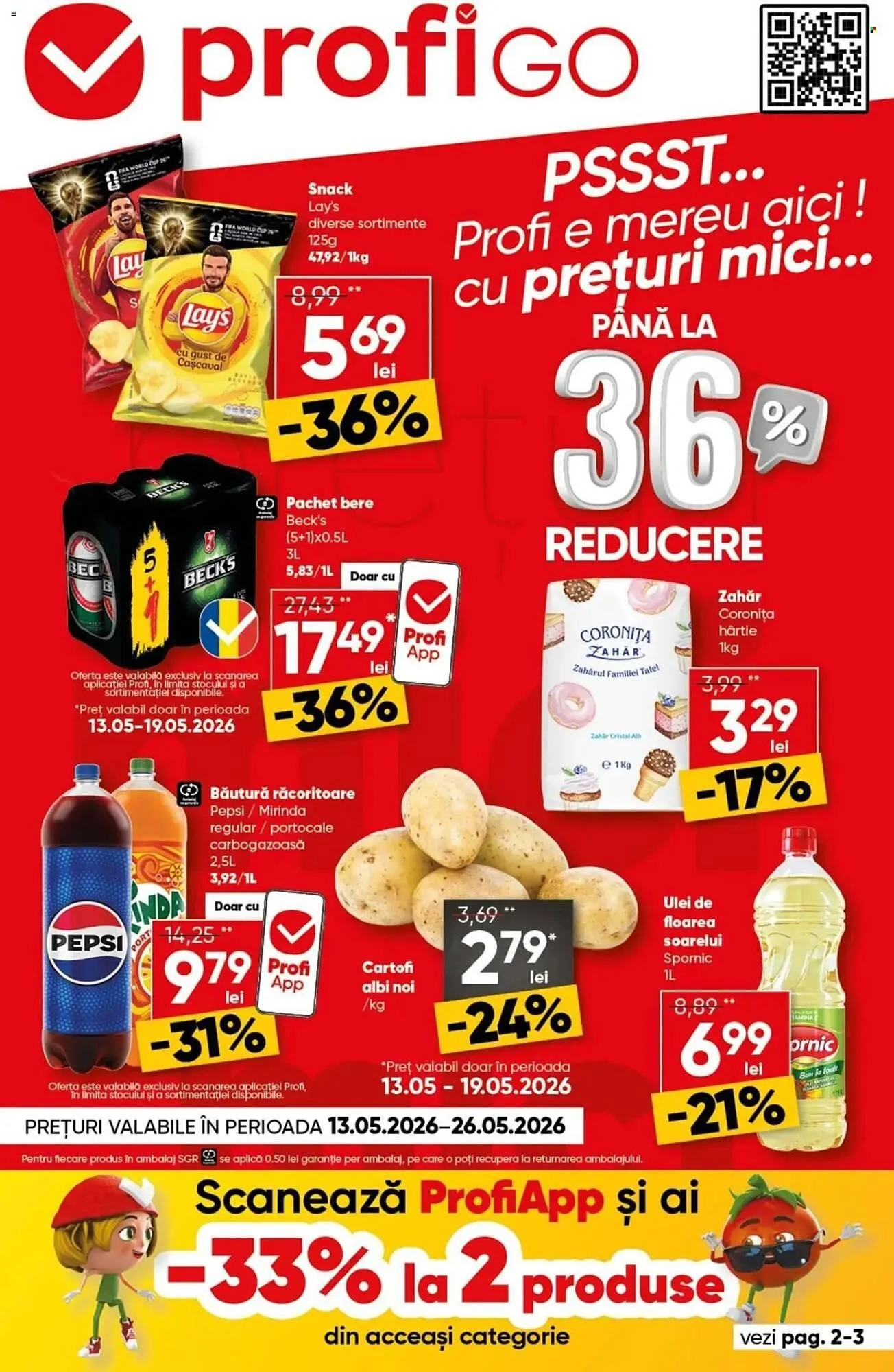 Catalog Catalog PROFI de la 13 mai până la 26 mai 2026 - Revista Pagina 1