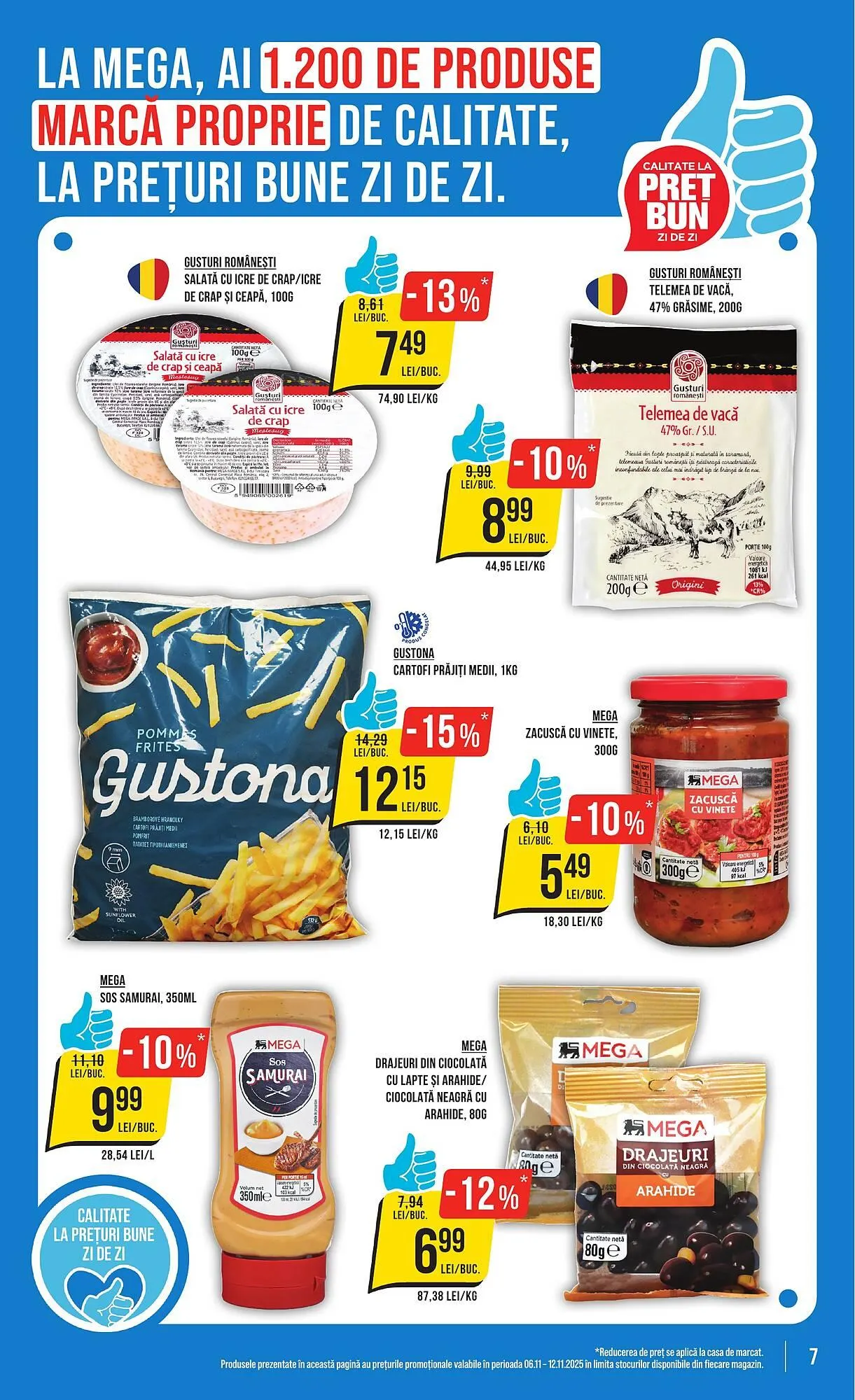 Catalog Catalog Mega Image de la 6 noiembrie până la 12 noiembrie 2025 - Revista Pagina 7