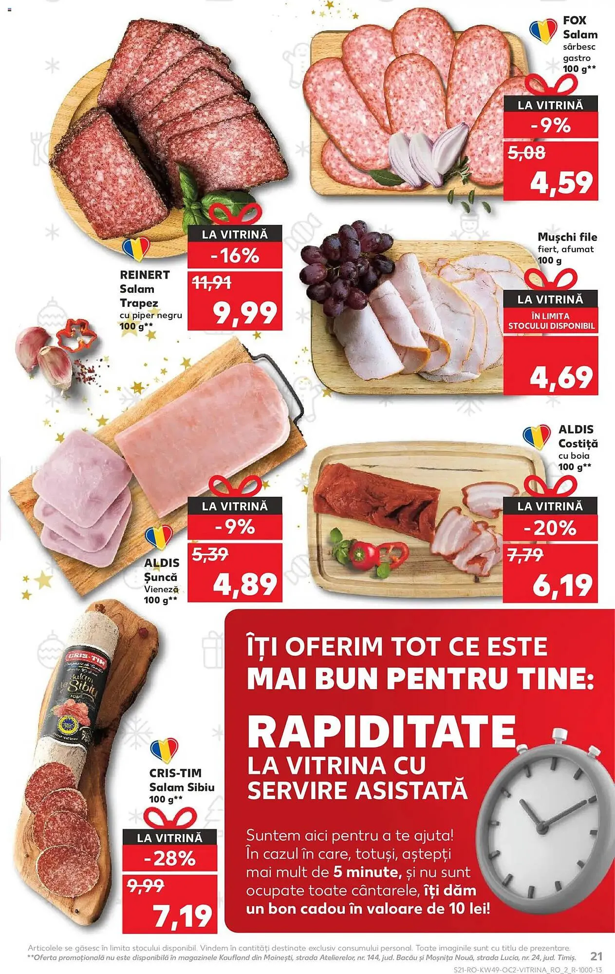 Catalog Catalog Kaufland de la 3 decembrie până la 9 decembrie 2025 - Revista Pagina 21