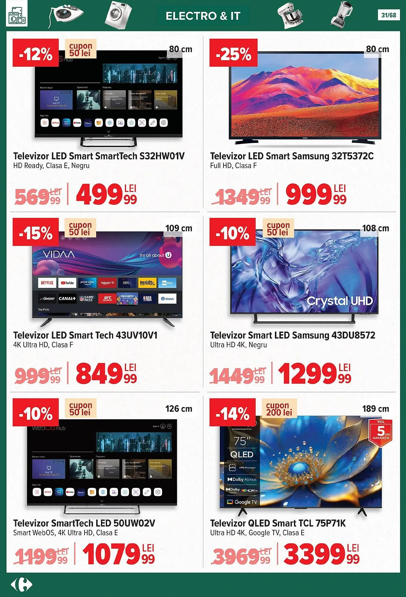 Catalog Catalog Carrefour de la 24 septembrie până la 28 octombrie 2025 - Revista Pagina 31
