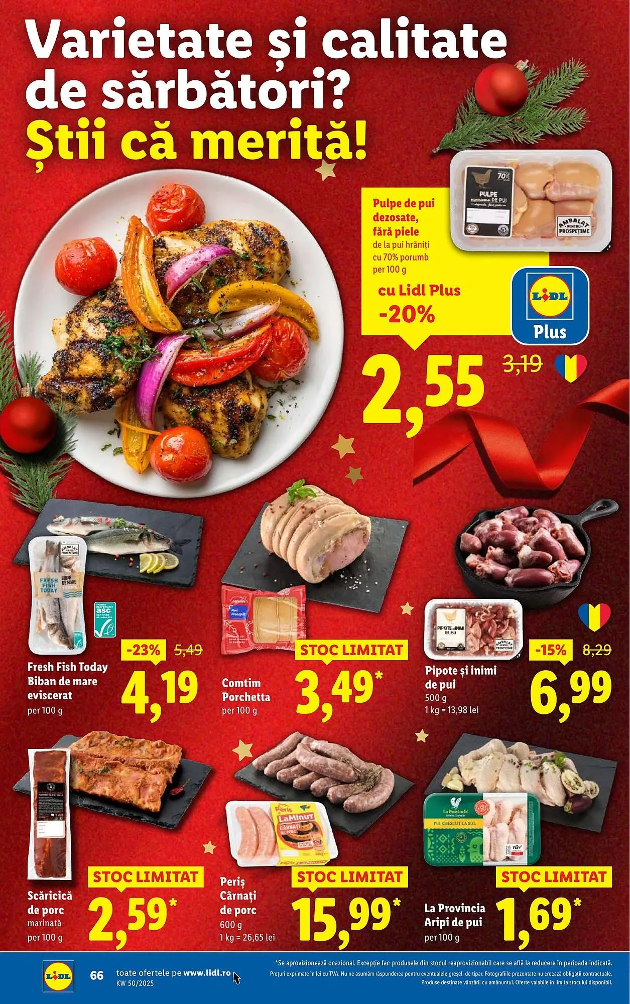 Catalog Catalog Lidl de la 8 decembrie până la 14 decembrie 2025 - Revista Pagina 66