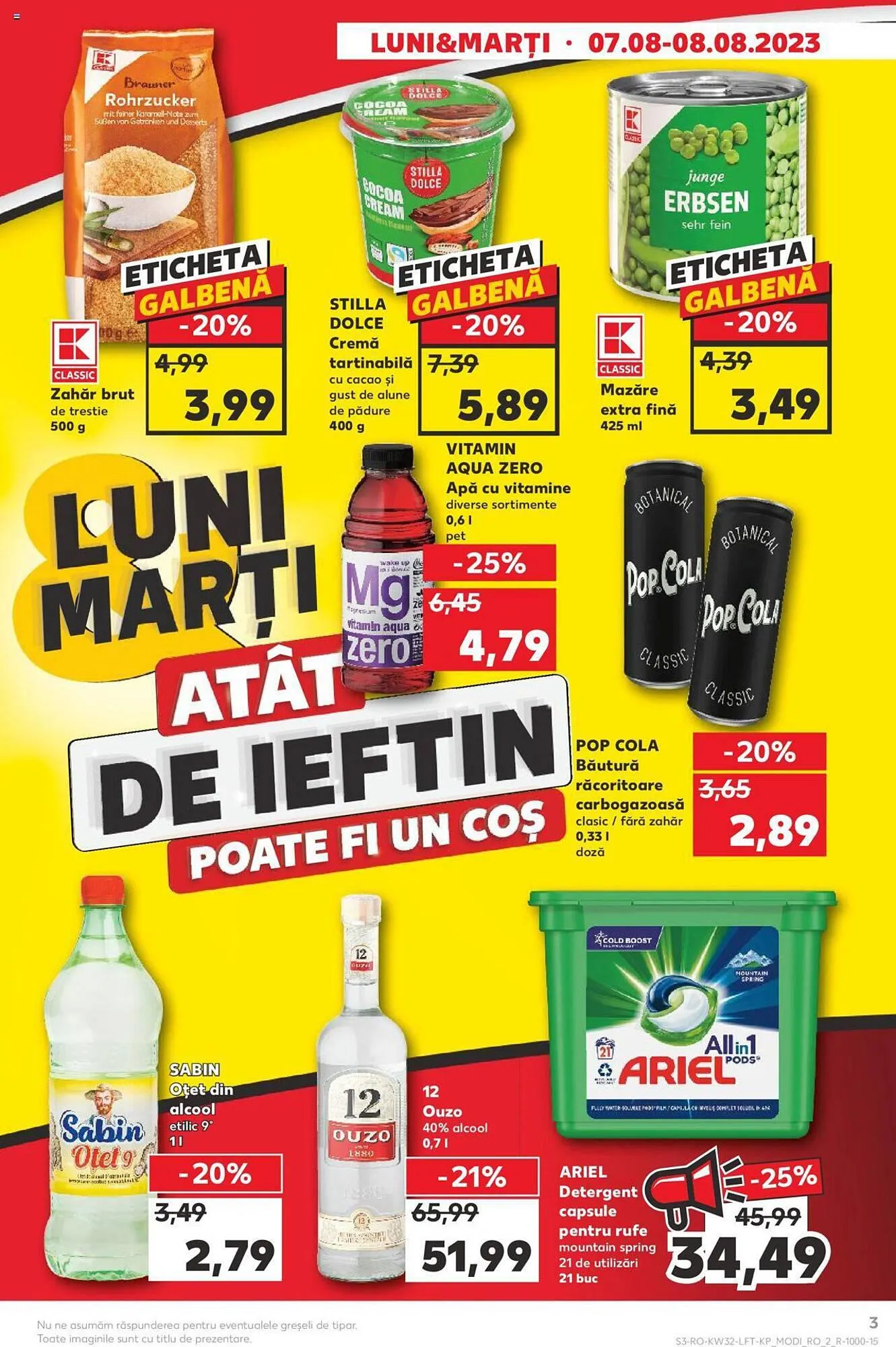 Catalog Kaufland catalog de la 9 august până la 15 august 2023 - Revista Pagina 3