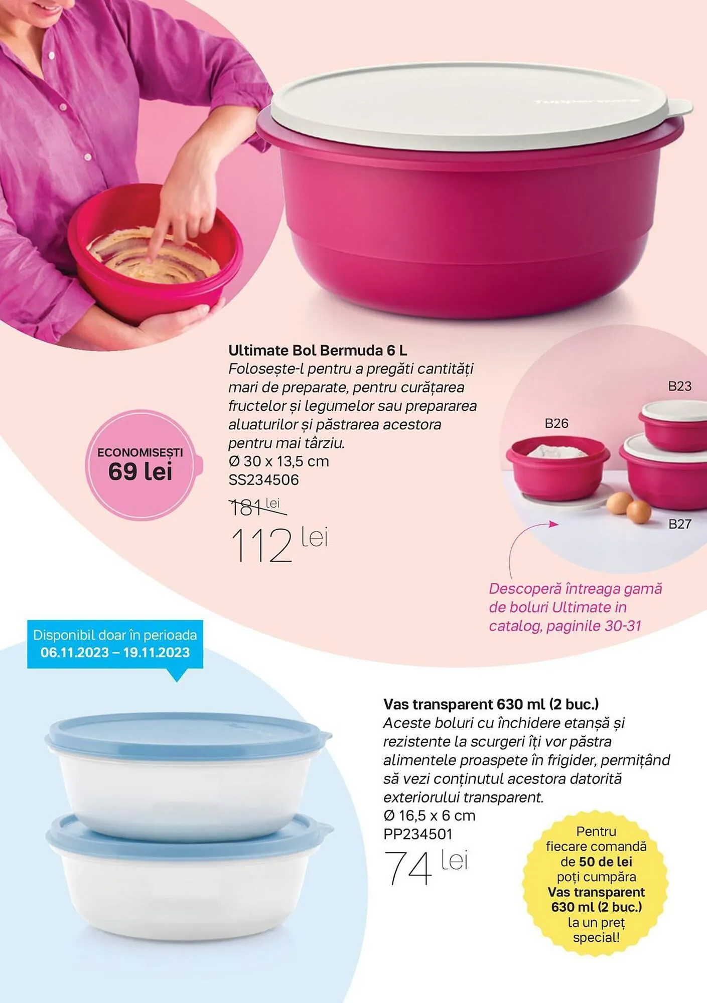 Catalog Tupperware catalog de la 6 noiembrie până la 3 decembrie 2023 - Revista Pagina 4