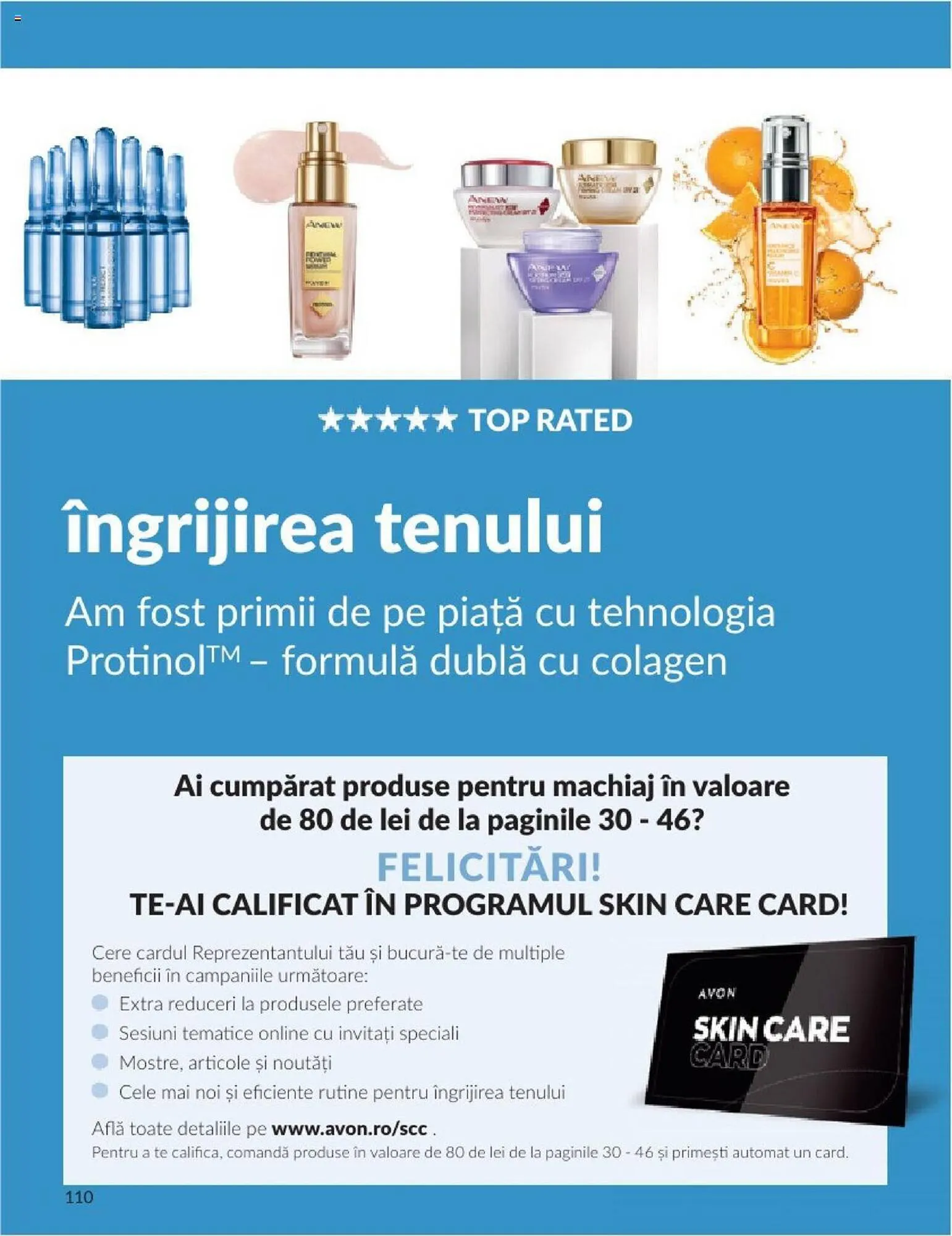 Catalog Avon catalog de la 1 octombrie până la 31 octombrie 2023 - Revista Pagina 112