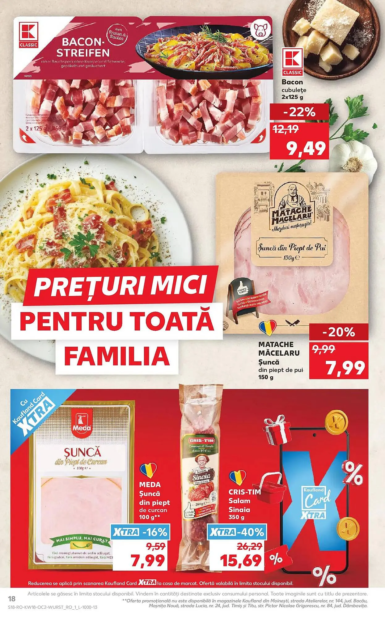 Catalog Catalog Kaufland de la 29 aprilie până la 5 mai 2026 - Revista Pagina 18