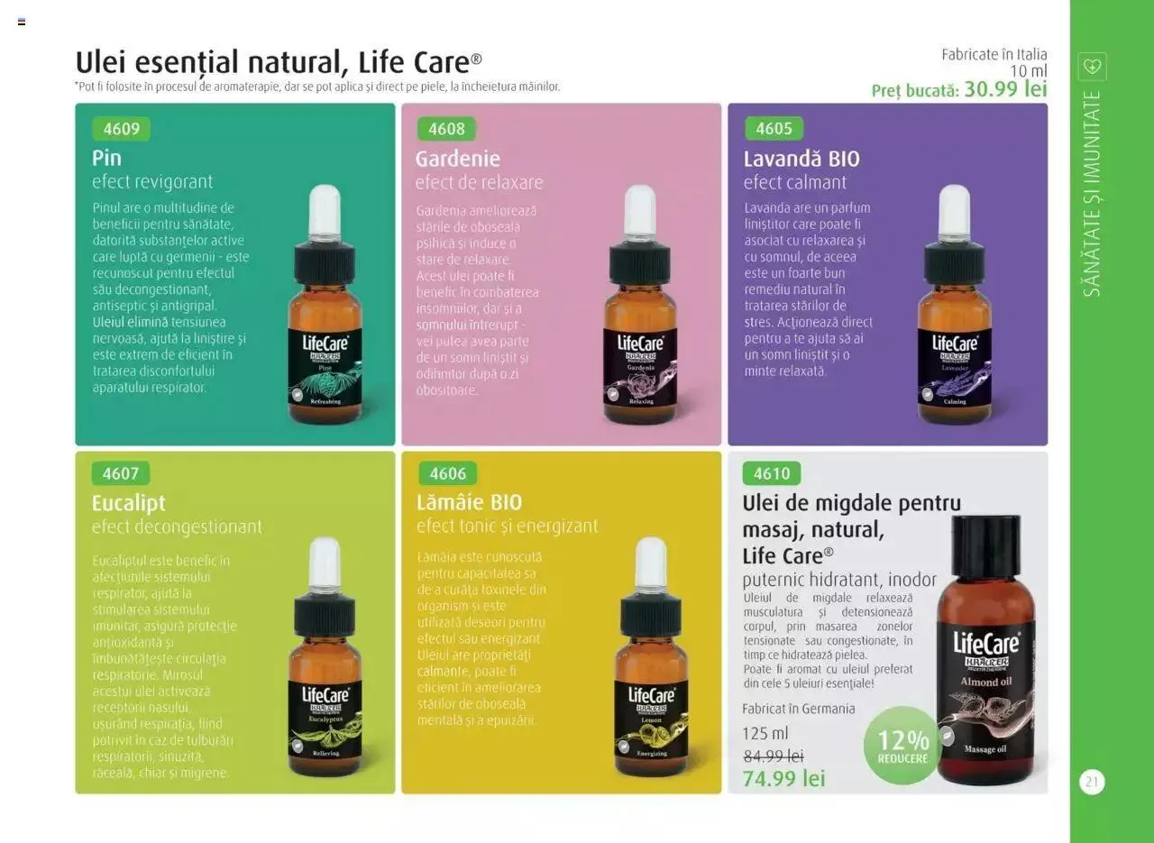 Catalog Life Care - Catalog Life Care toamna 2023 - iarna 2024 de la 1 septembrie până la 31 ianuarie 2024 - Revista Pagina 23