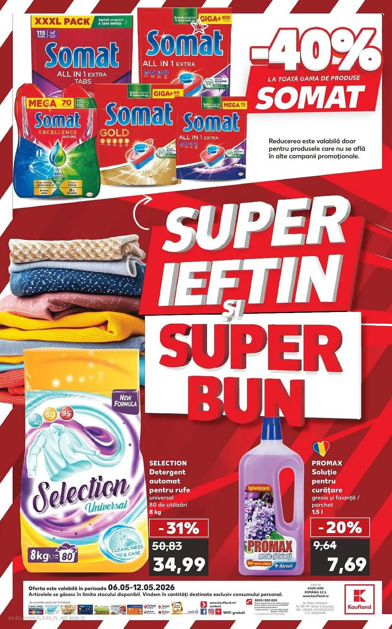 Catalog Catalog Kaufland de la 6 mai până la 12 mai 2026 - Revista Pagina 4