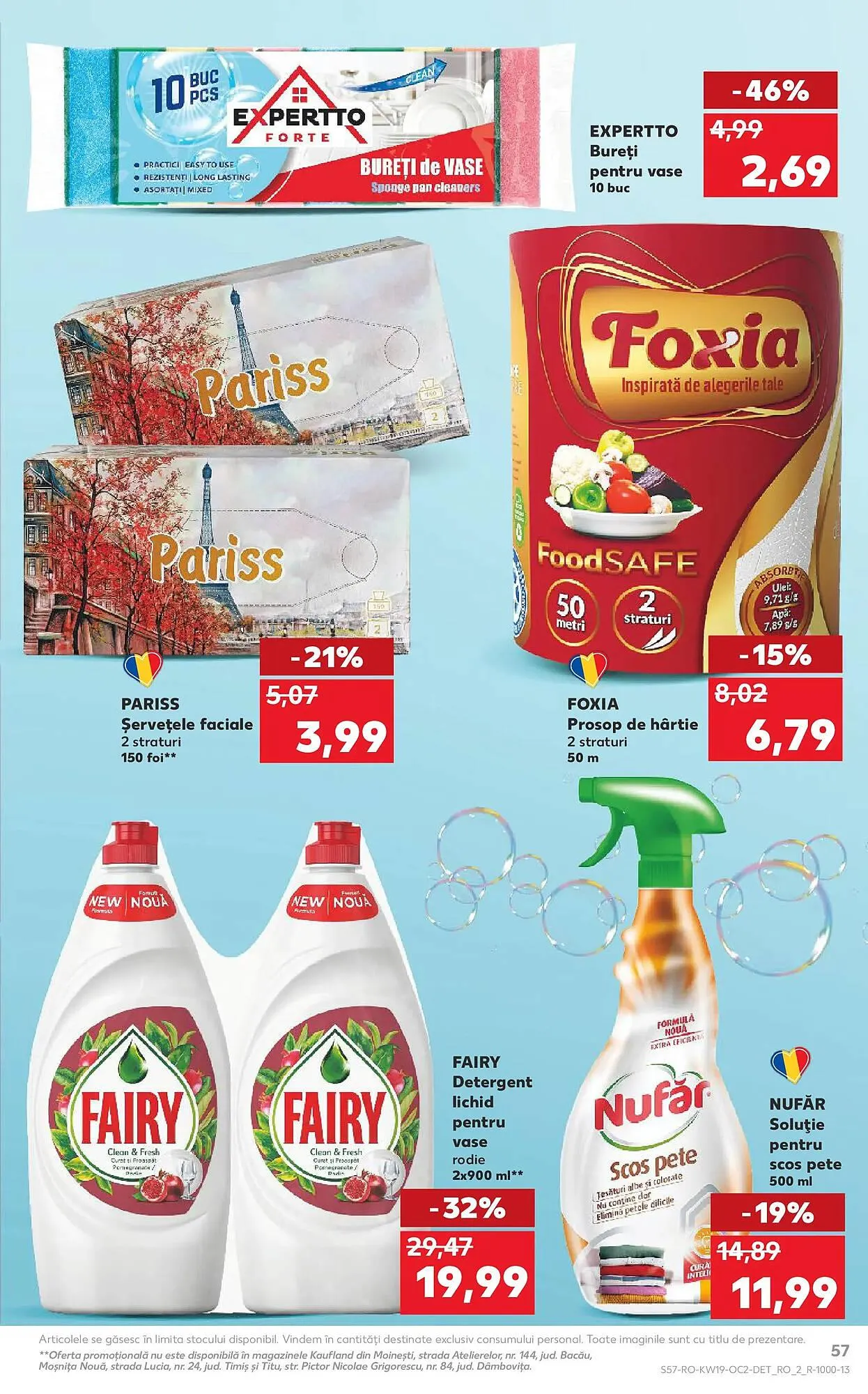 Catalog Catalog Kaufland de la 6 mai până la 12 mai 2026 - Revista Pagina 57