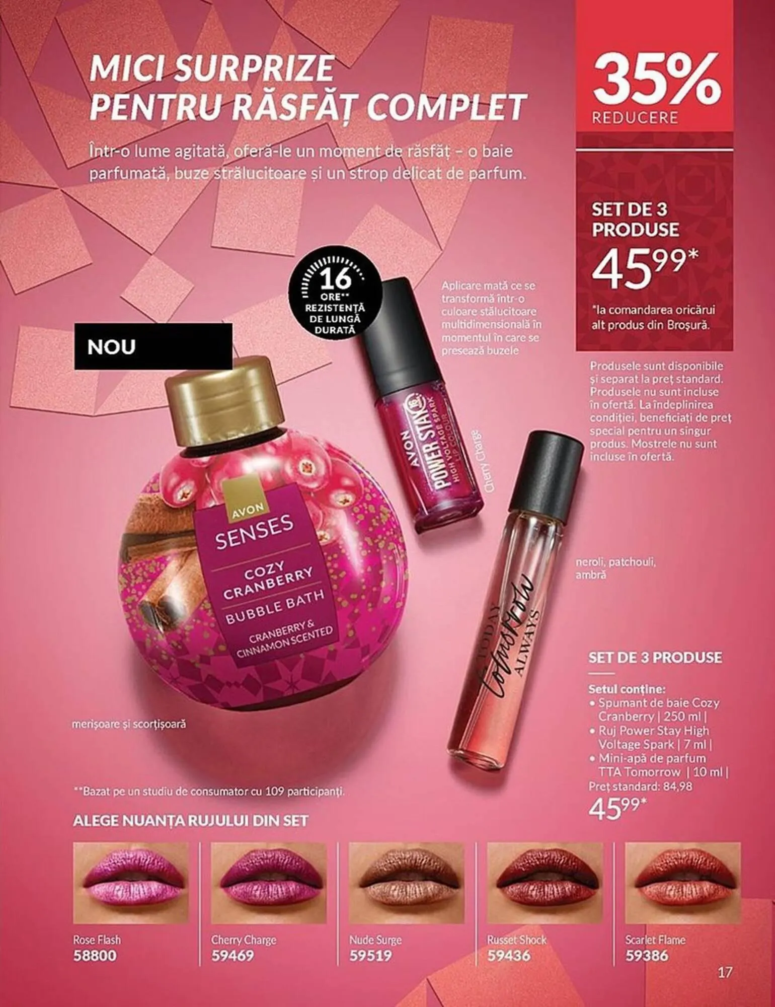Catalog Catalog Avon de la 2 decembrie până la 31 decembrie 2025 - Revista Pagina 17