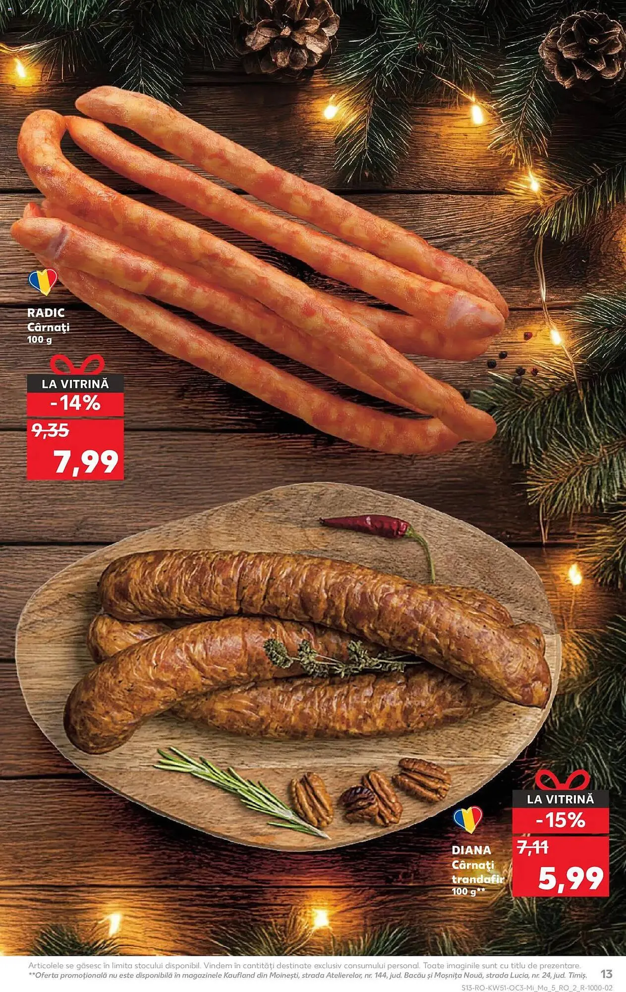Catalog Catalog Kaufland de la 17 decembrie până la 23 decembrie 2025 - Revista Pagina 13