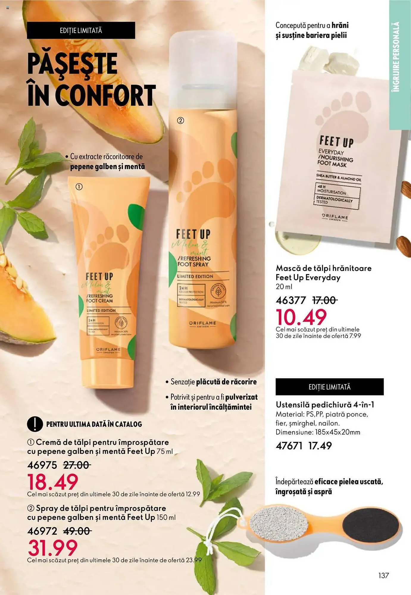 Catalog Catalog Oriflame de la 30 septembrie până la 21 octombrie 2025 - Revista Pagina 137