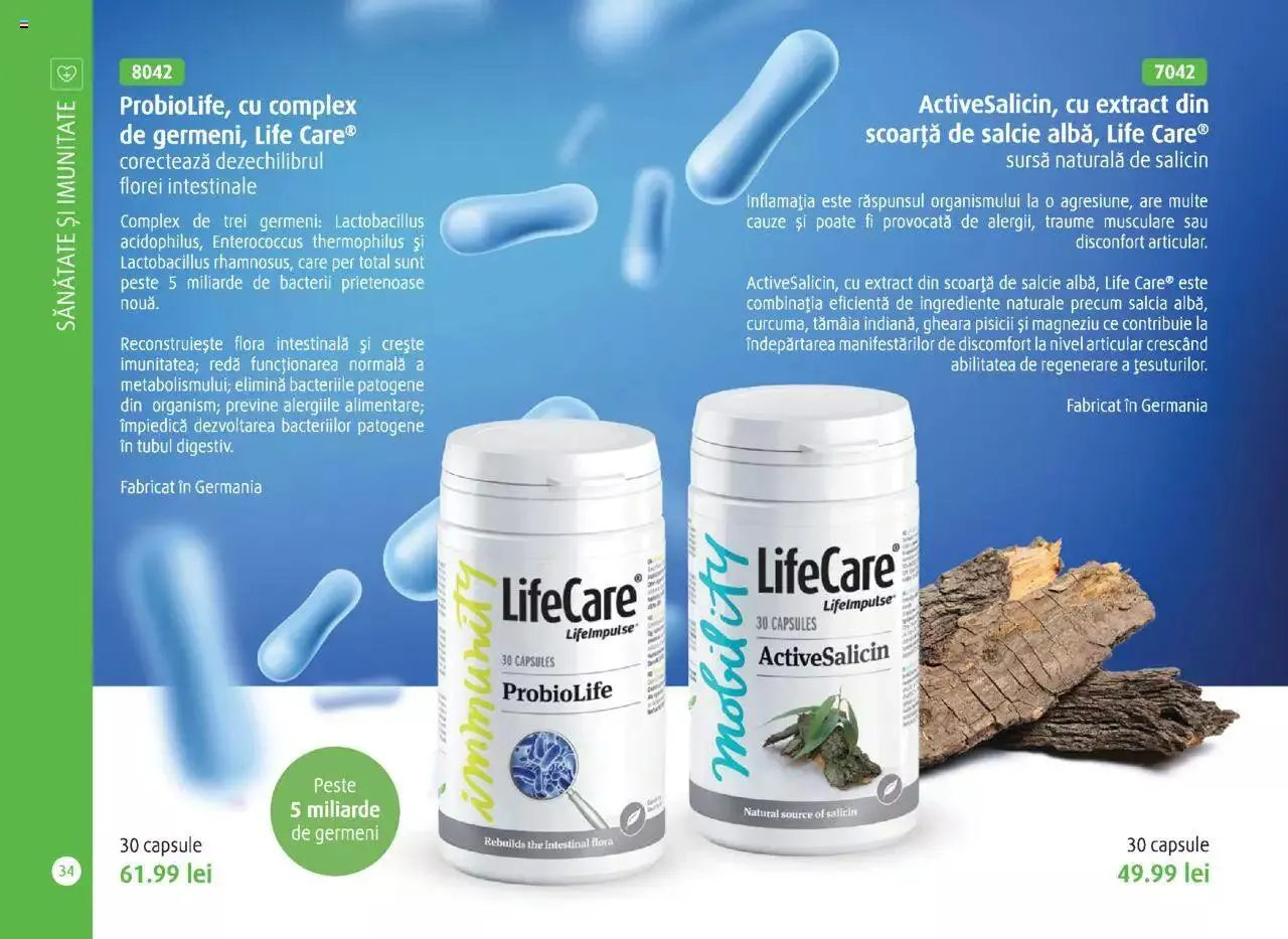 Catalog Catalog Life Care primavara-vara 2023 de la 1 martie până la 31 decembrie 2023 - Revista Pagina 36