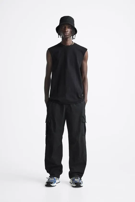 PARACHUTE CARGO TROUSERS