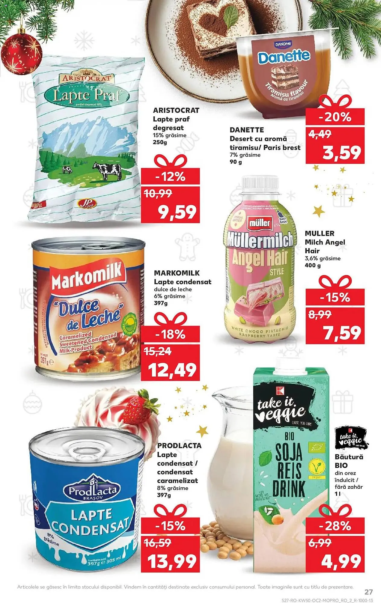 Catalog Catalog Kaufland de la 10 decembrie până la 16 decembrie 2025 - Revista Pagina 27