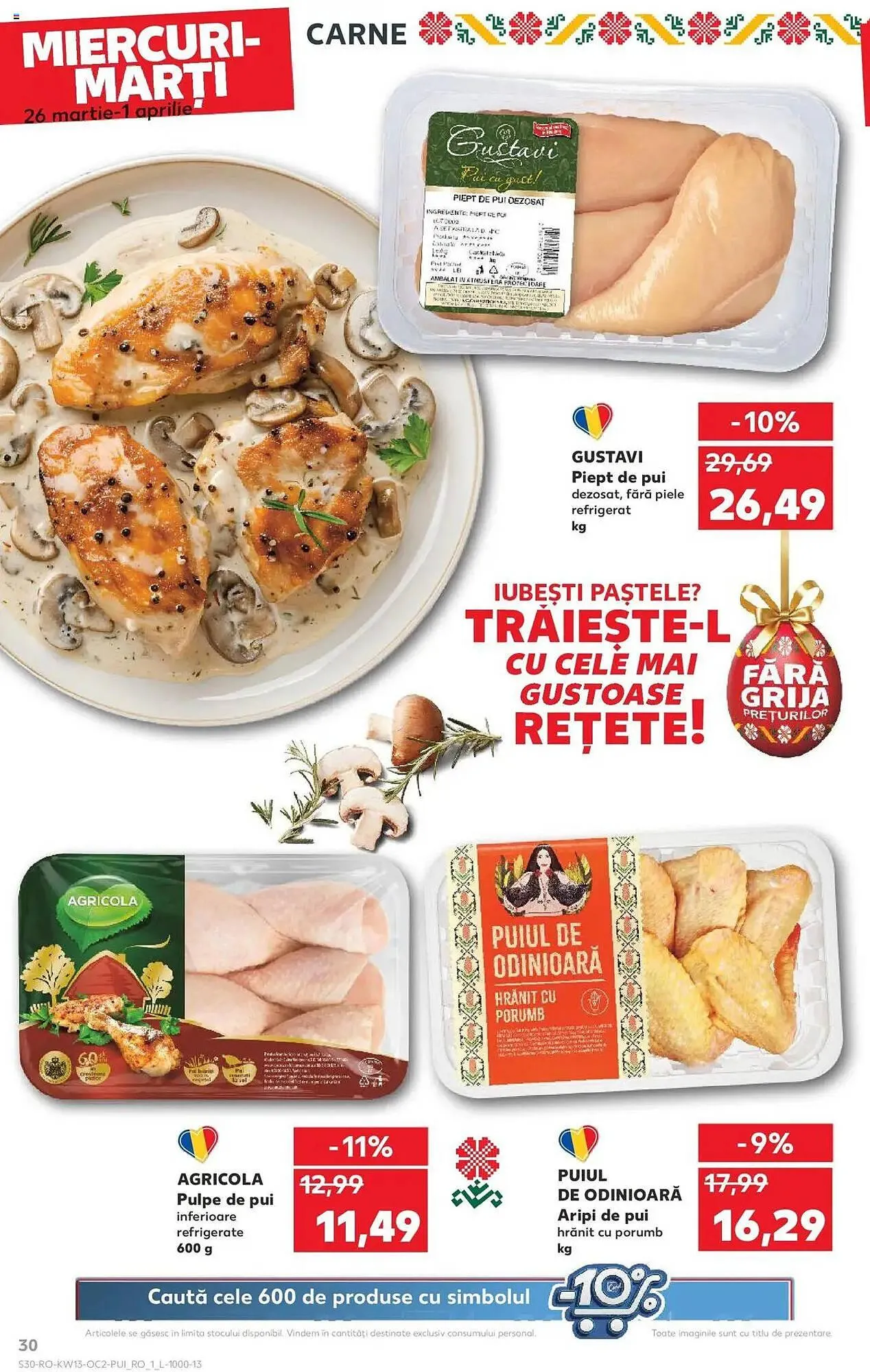 Catalog Catalog Kaufland de la 26 martie până la 1 aprilie 2025 - Revista Pagina 30