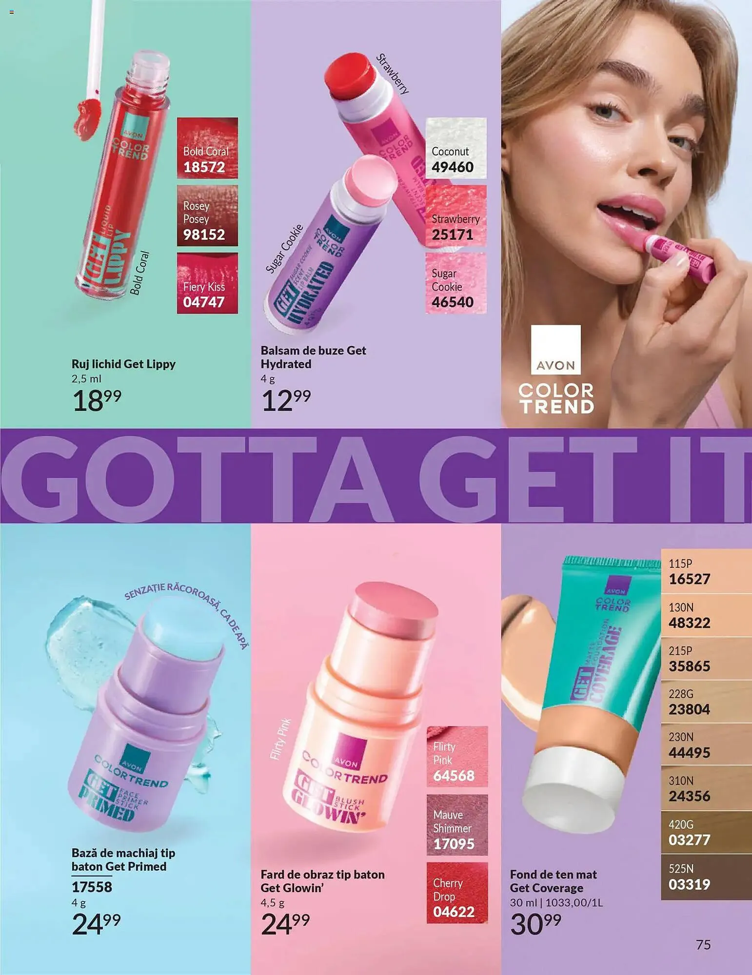 Catalog Catalog Avon de la 28 februarie până la 31 martie 2026 - Revista Pagina 77