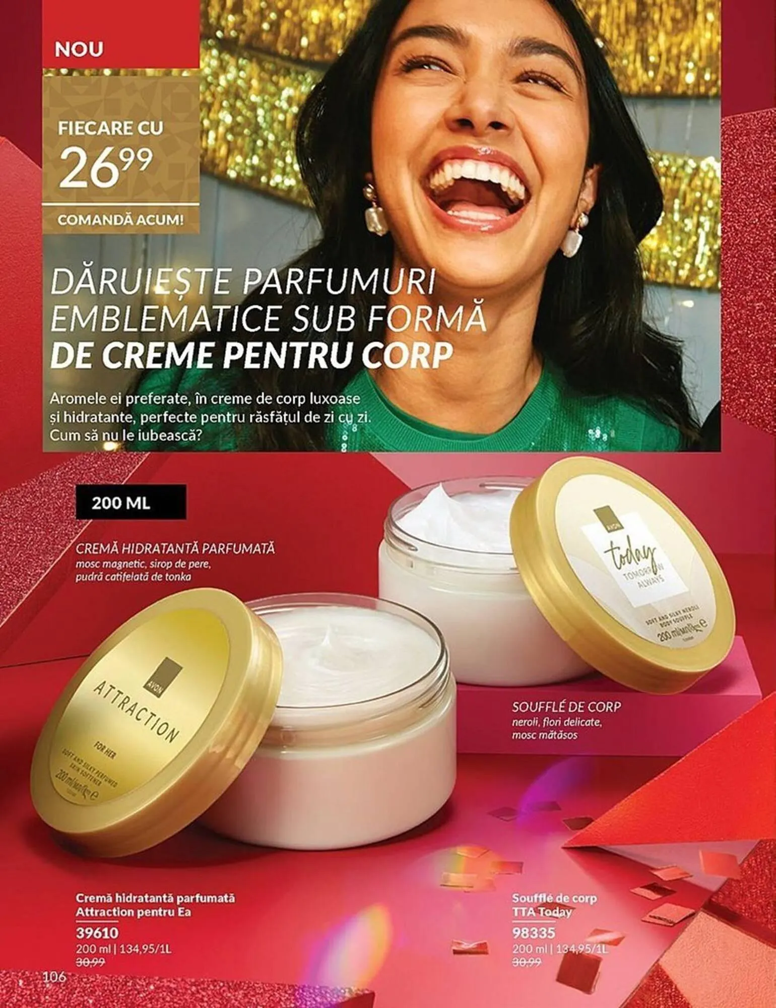 Catalog Catalog Avon de la 3 noiembrie până la 30 noiembrie 2025 - Revista Pagina 104