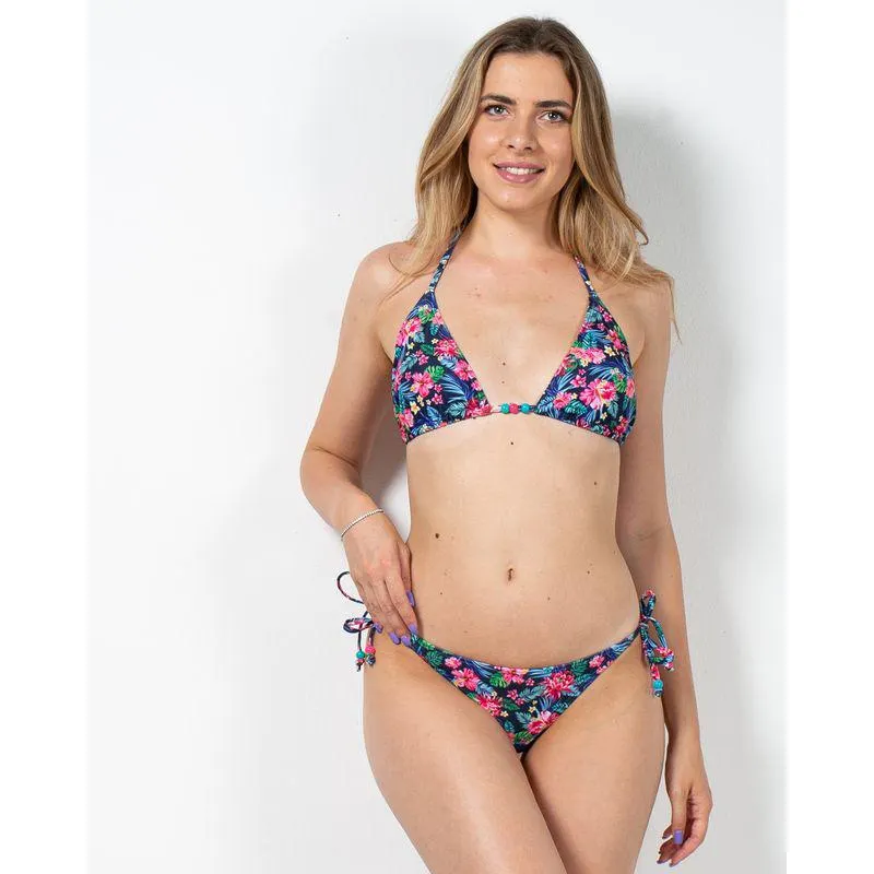 Sutien de baie Kenvelo cu imprimeu floral si burete 23MON04001