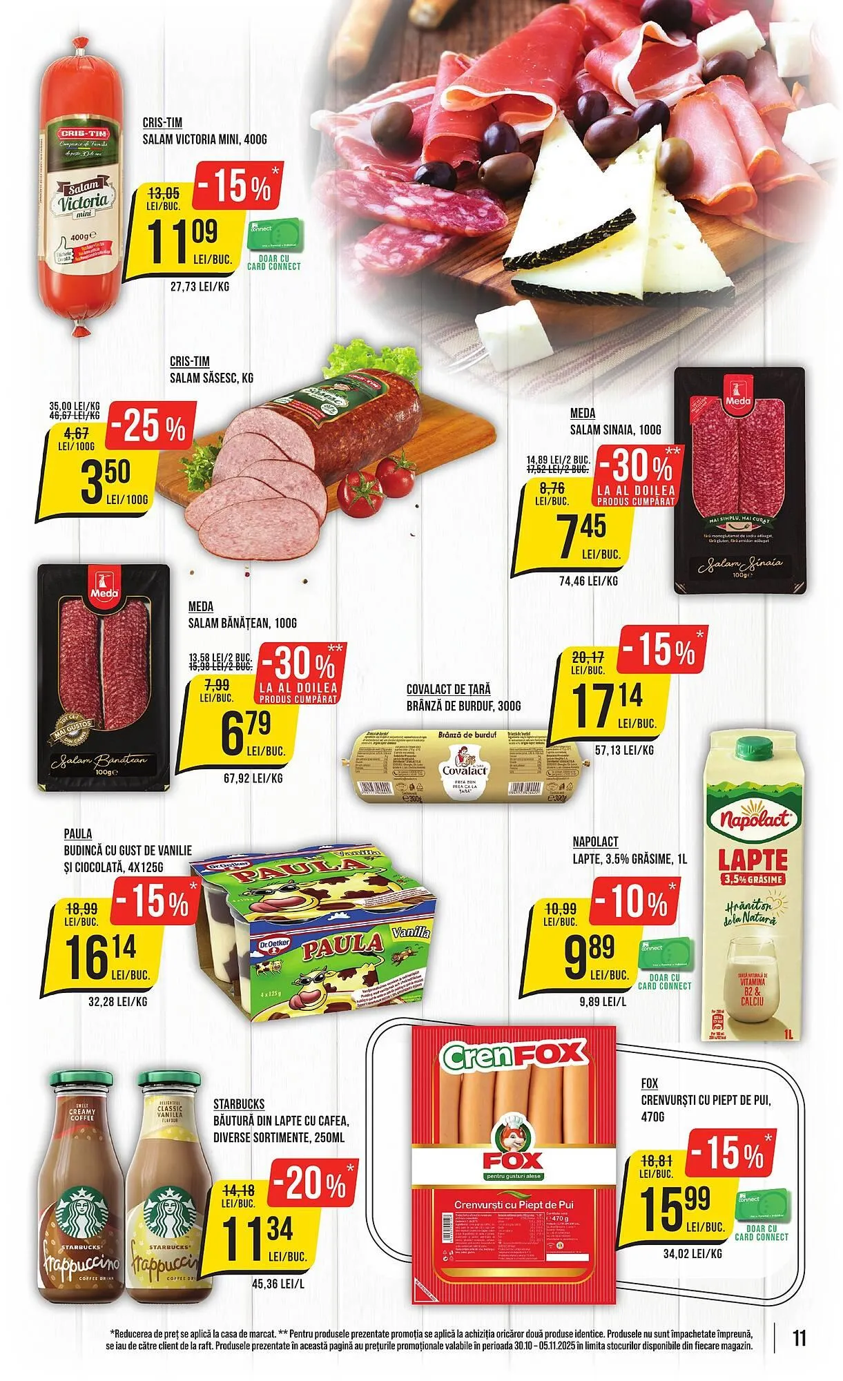 Catalog Catalog Mega Image de la 30 octombrie până la 5 noiembrie 2025 - Revista Pagina 11