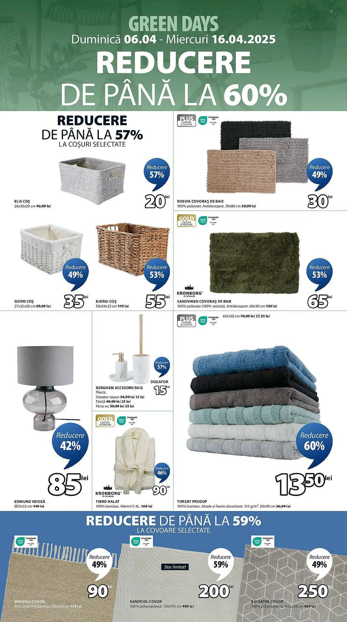 Catalog Catalog JYSK de la 6 aprilie până la 16 aprilie 2025 - Revista Pagina 7