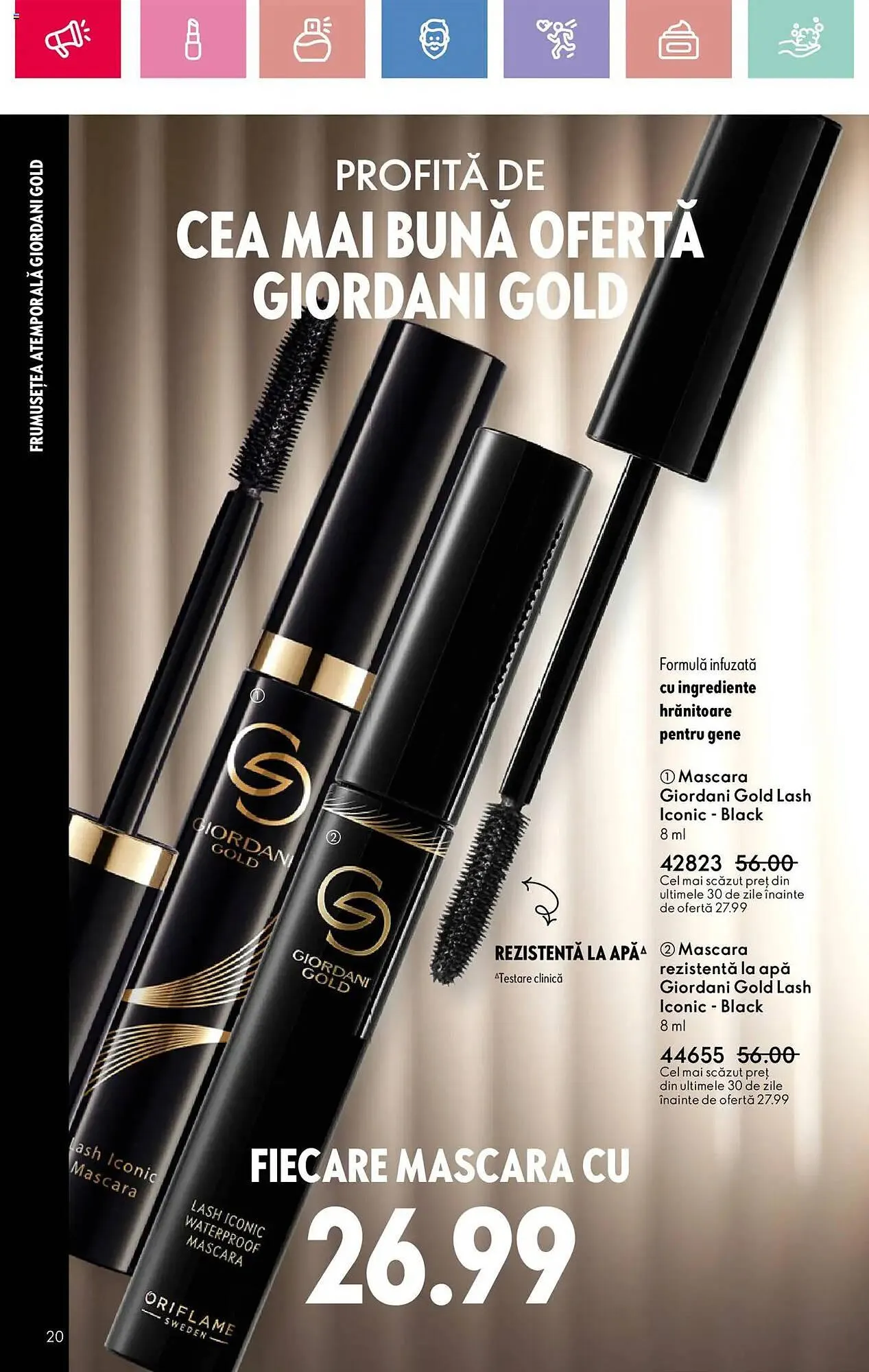 Catalog Catalog Oriflame de la 13 aprilie până la 3 mai 2025 - Revista Pagina 20