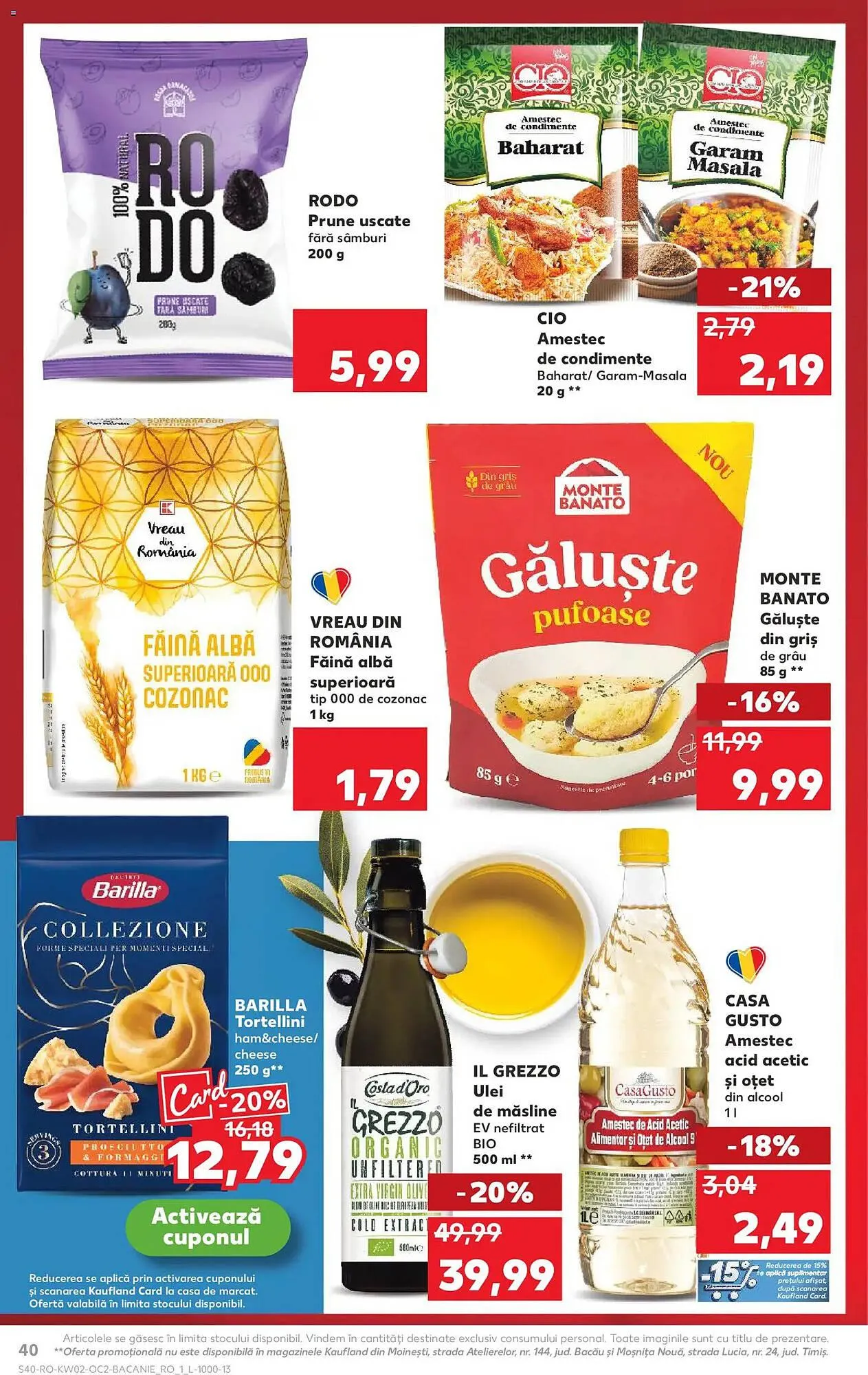Catalog Catalog Kaufland de la 6 ianuarie până la 13 ianuarie 2026 - Revista Pagina 40