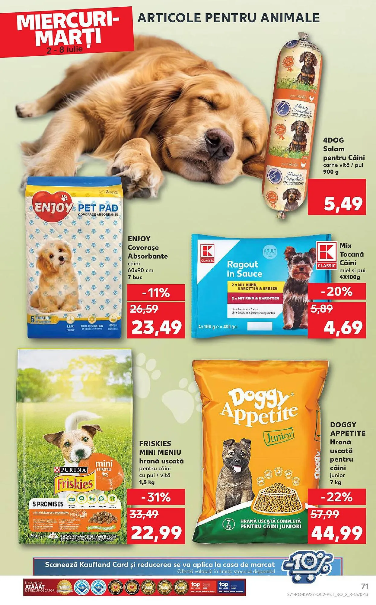 Catalog Catalog Kaufland de la 2 iulie până la 8 iulie 2025 - Revista Pagina 71