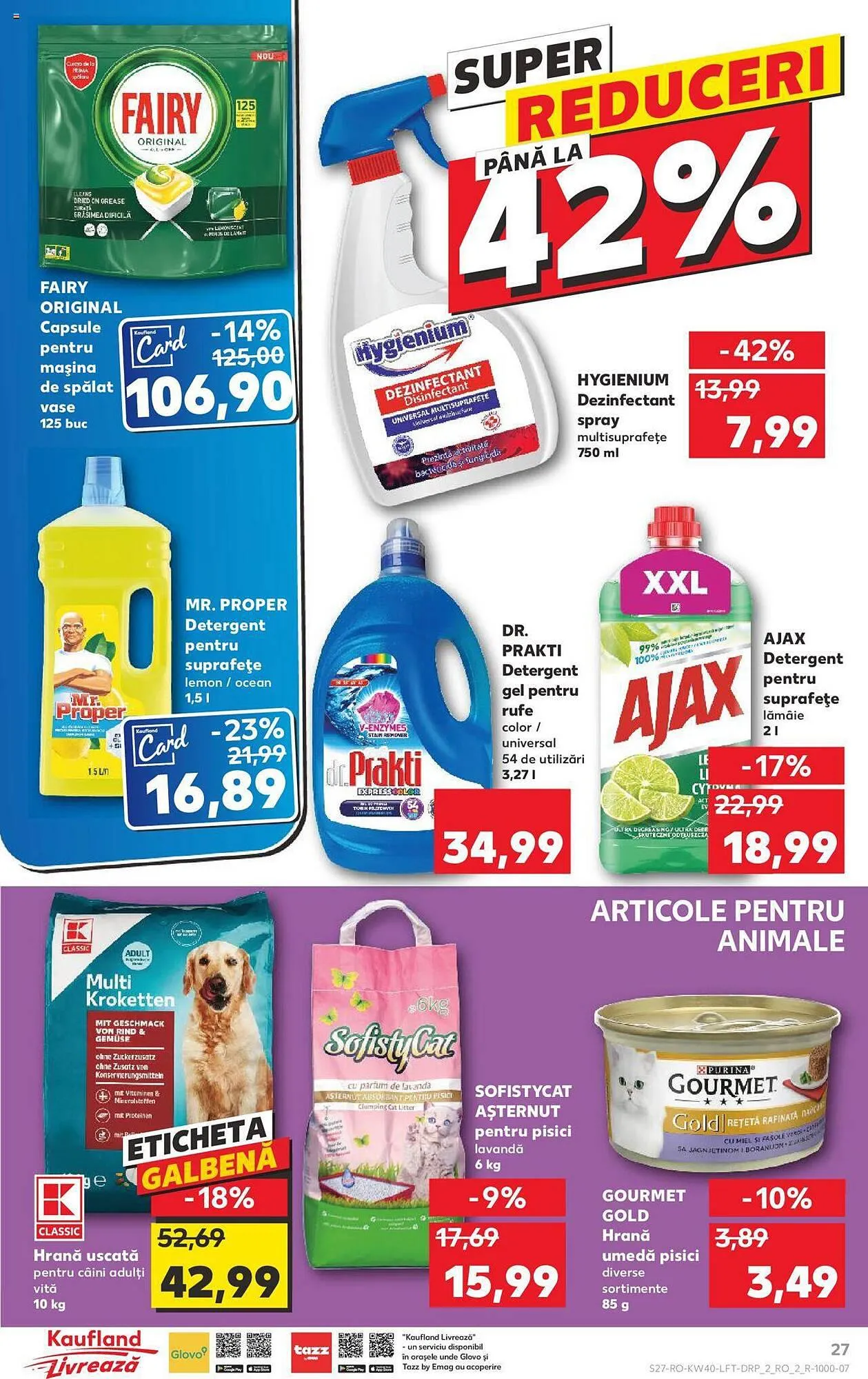 Catalog Kaufland catalog de la 4 octombrie până la 10 octombrie 2023 - Revista Pagina 27