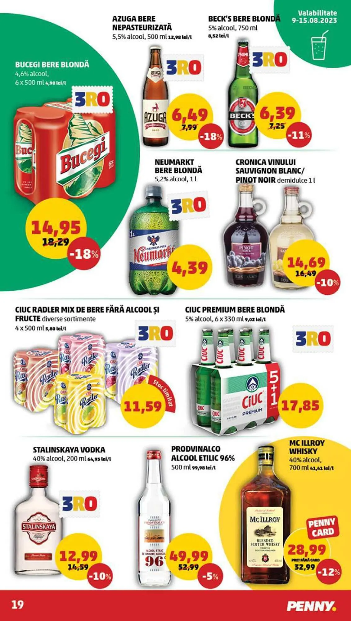 Catalog Penny catalog de la 9 august până la 15 august 2023 - Revista Pagina 19