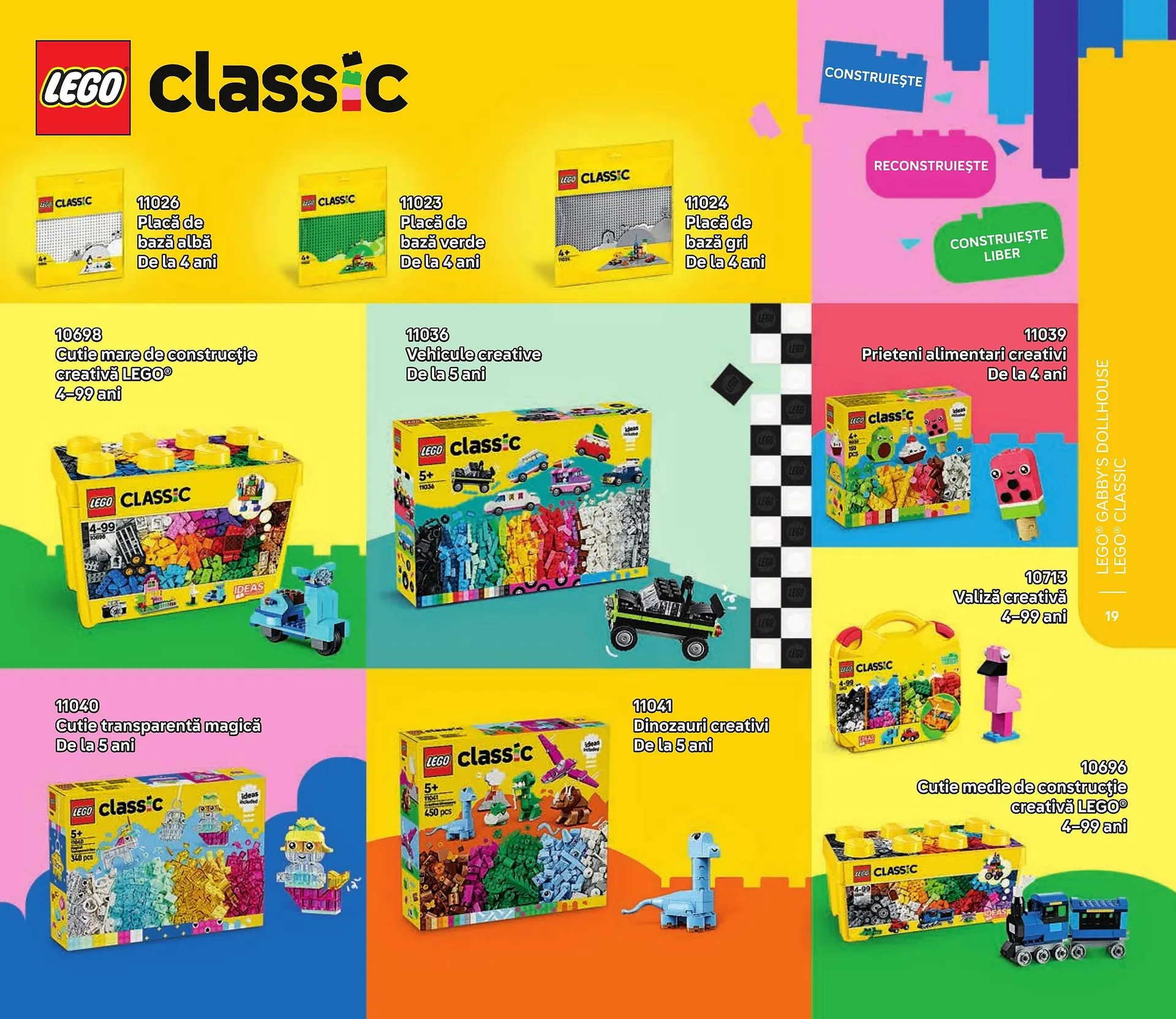 Catalog Catalog Lego de la 1 ianuarie până la 30 iunie 2026 - Revista Pagina 19