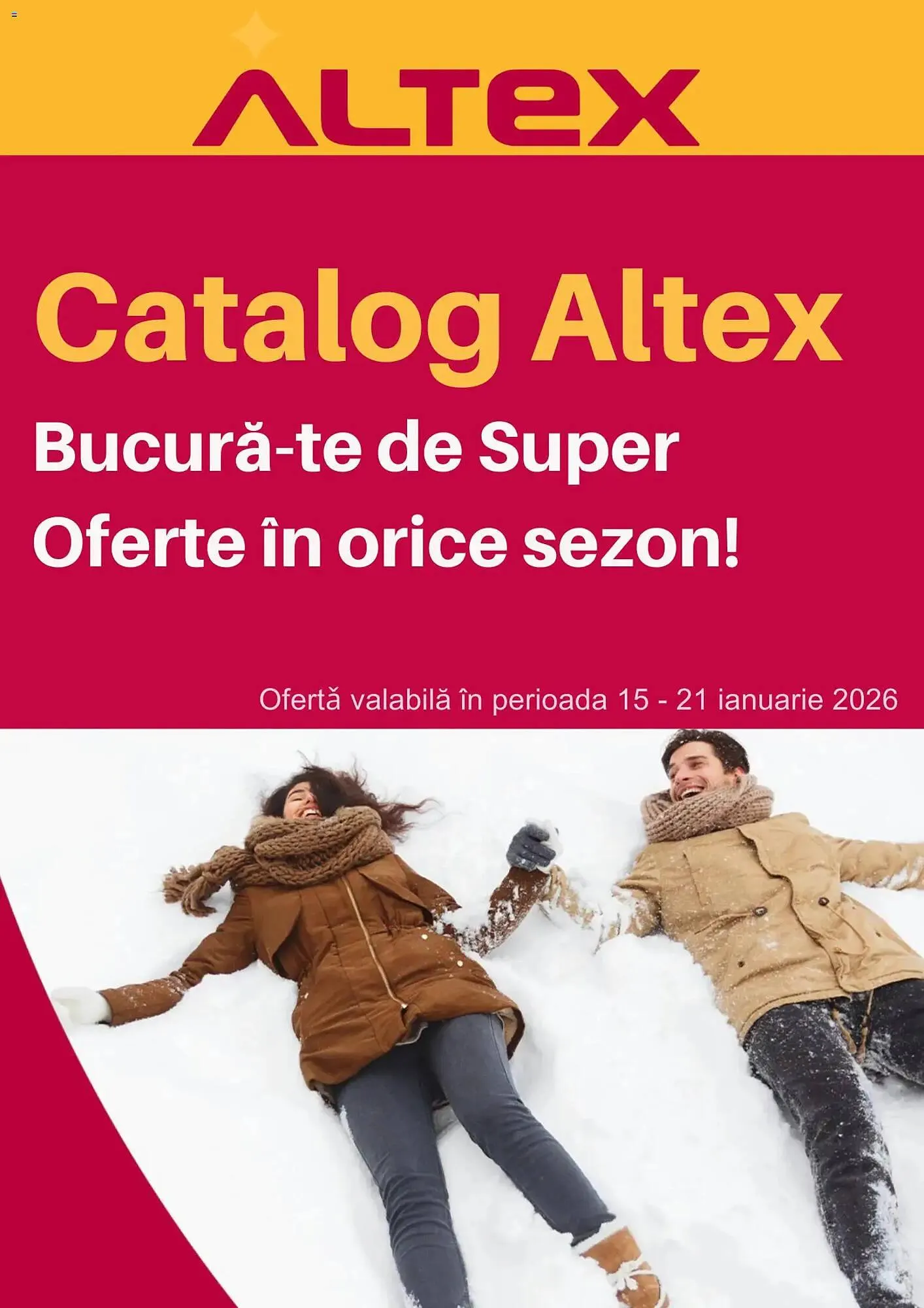 Catalog Catalog Altex de la 14 ianuarie până la 21 ianuarie 2026 - Revista Pagina 1