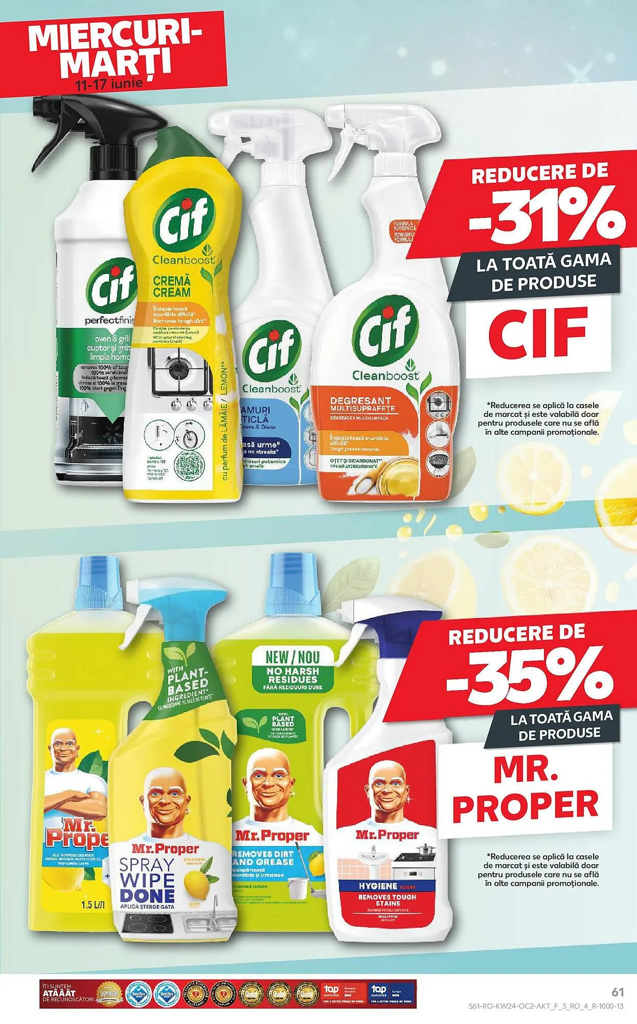 Catalog Catalog Kaufland de la 11 iunie până la 17 iunie 2025 - Revista Pagina 61