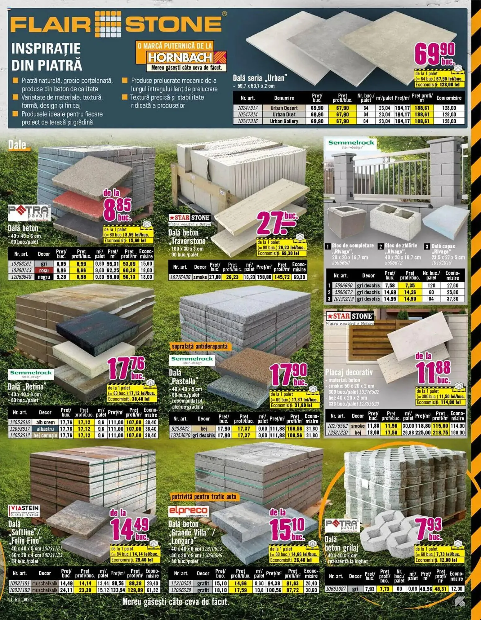Catalog Magazine Hornbach de la 14 septembrie până la 14 octombrie 2025 - Revista Pagina 11