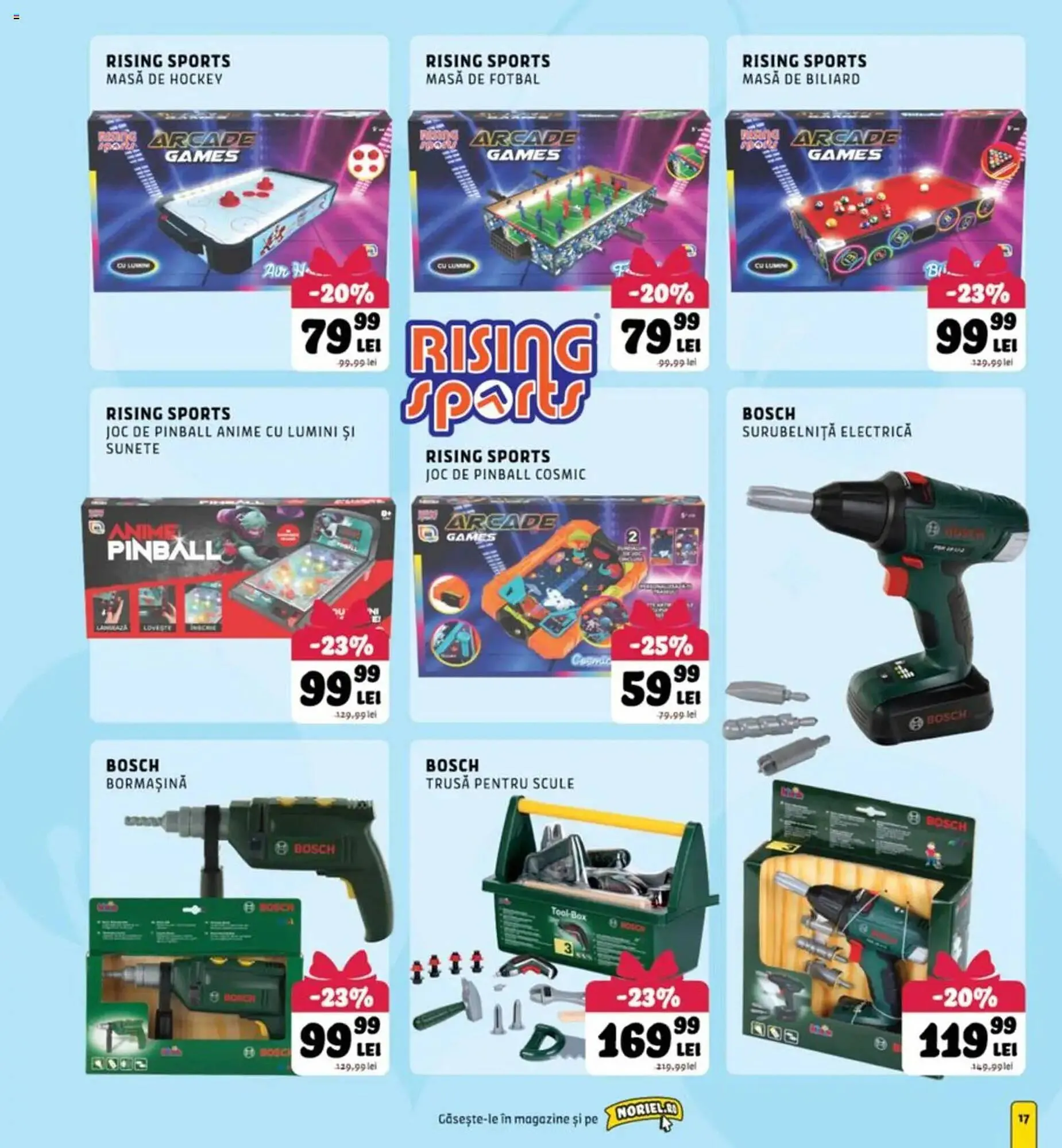 Catalog Magazine Noriel de la 16 noiembrie până la 23 decembrie 2025 - Revista Pagina 17