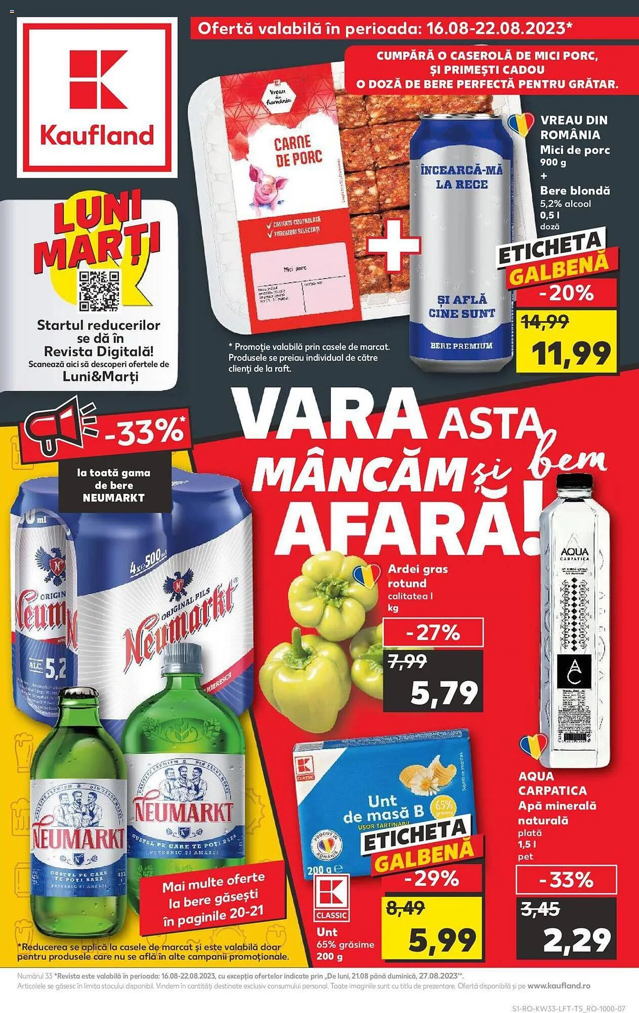 Catalog Kaufland catalog de la 16 august până la 22 august 2023 - Revista Pagina 1