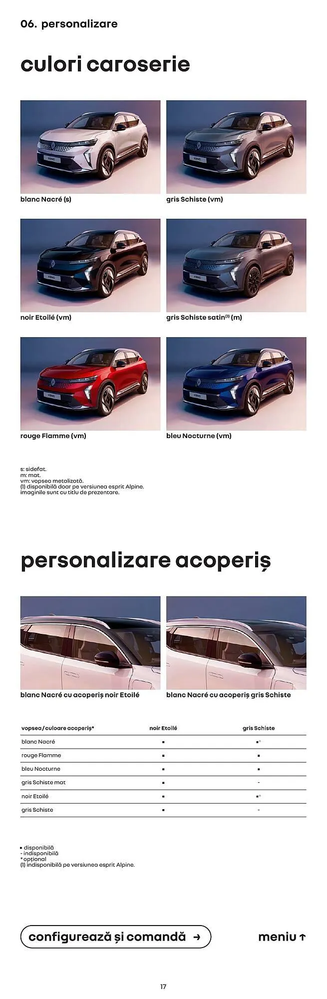 Catalog Catalog Renault Scenic E-Tech de la 11 ianuarie până la 31 decembrie 2024 - Revista Pagina 17