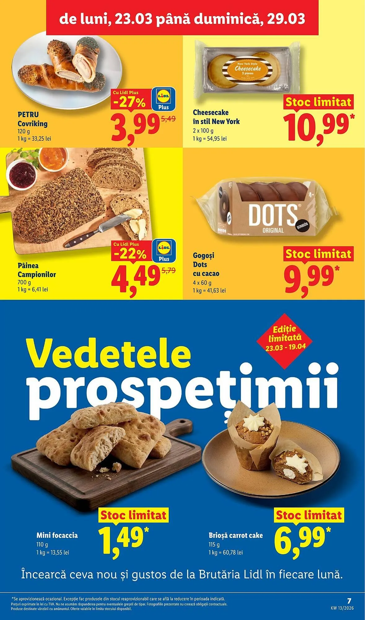 Catalog Catalog Lidl de la 23 martie până la 29 martie 2026 - Revista Pagina 7