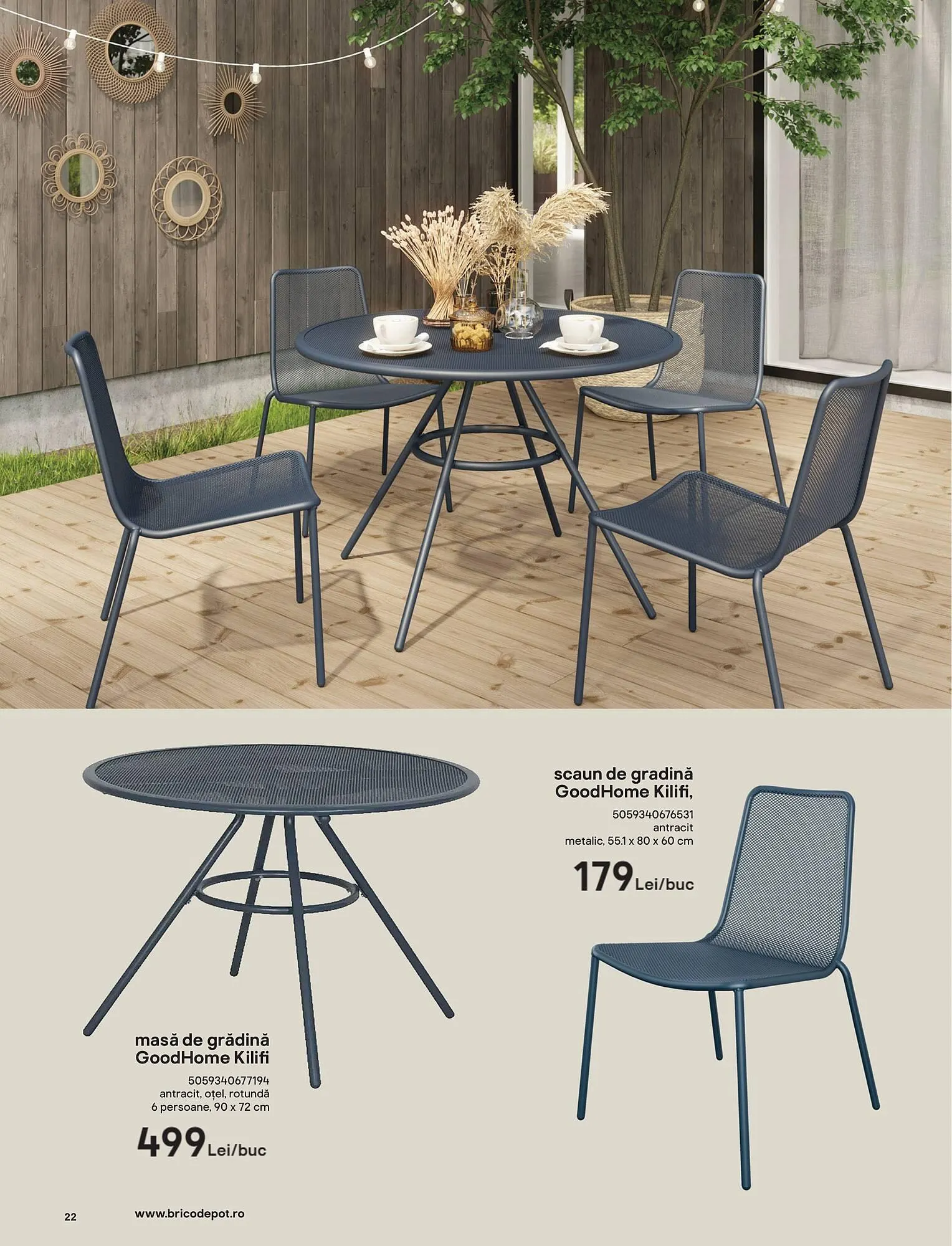 Catalog Catalog Brico Depôt de la 9 mai până la 22 aprilie 2025 - Revista Pagina 22