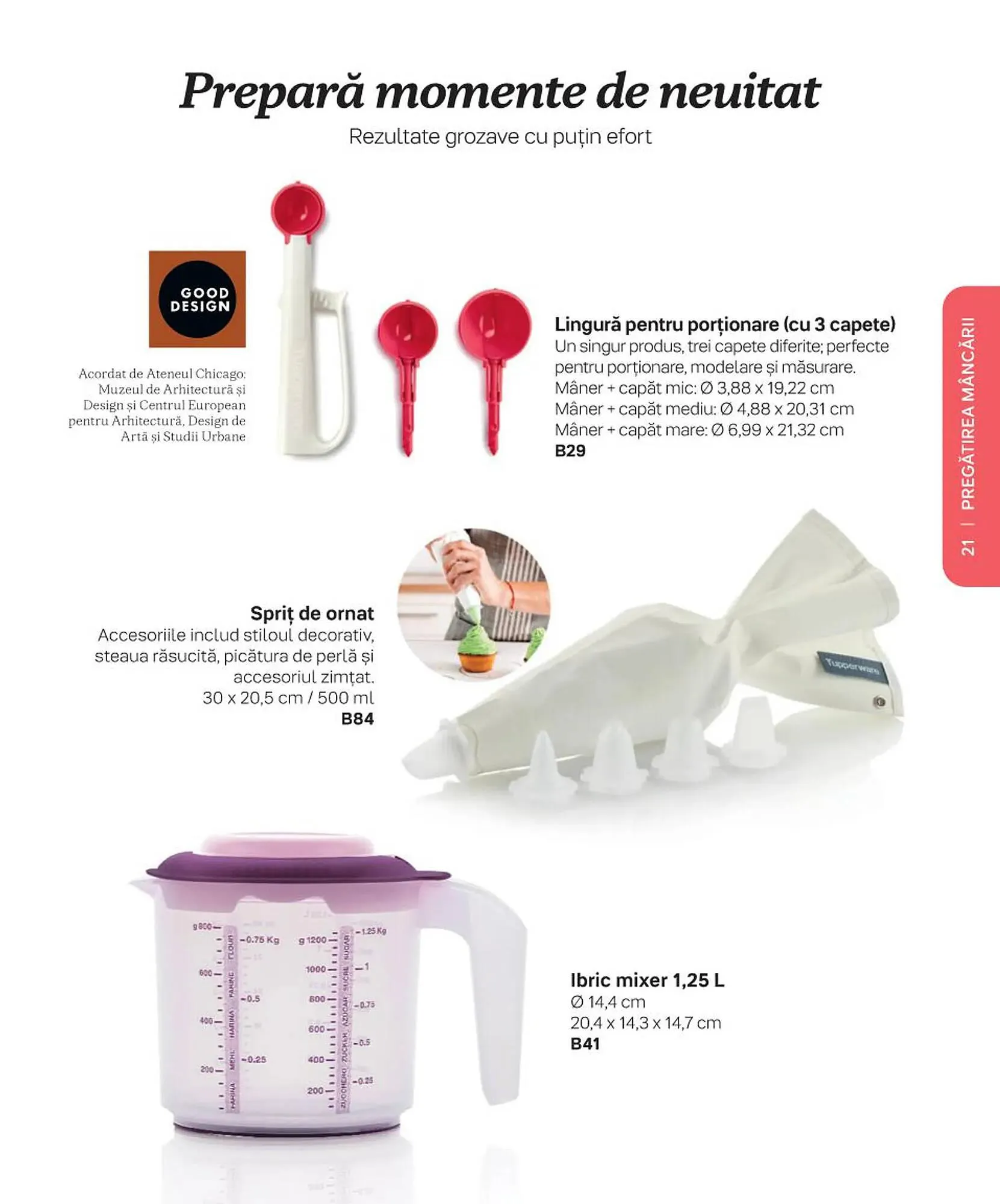 Catalog Tupperware catalog de la 10 martie până la 23 septembrie 2023 - Revista Pagina 21