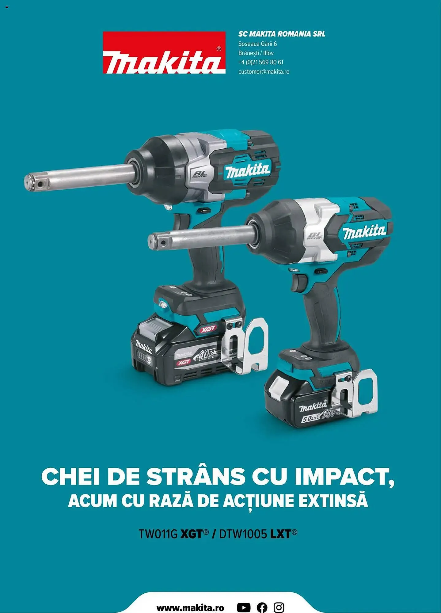 Catalog Catalog Makita de la 22 octombrie până la 30 noiembrie 2026 - Revista Pagina 24