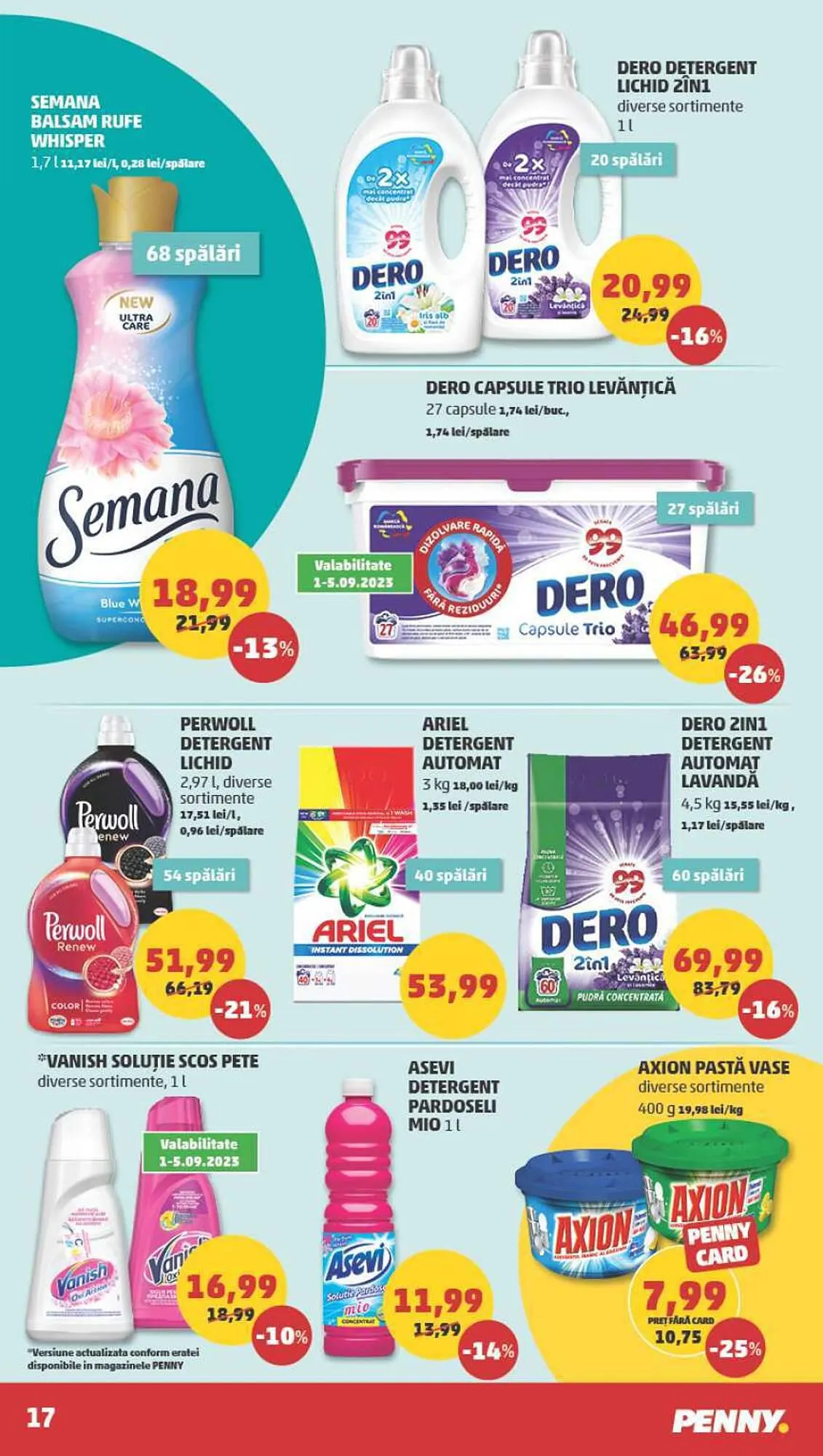 Catalog Penny catalog de la 30 august până la 5 septembrie 2023 - Revista Pagina 17
