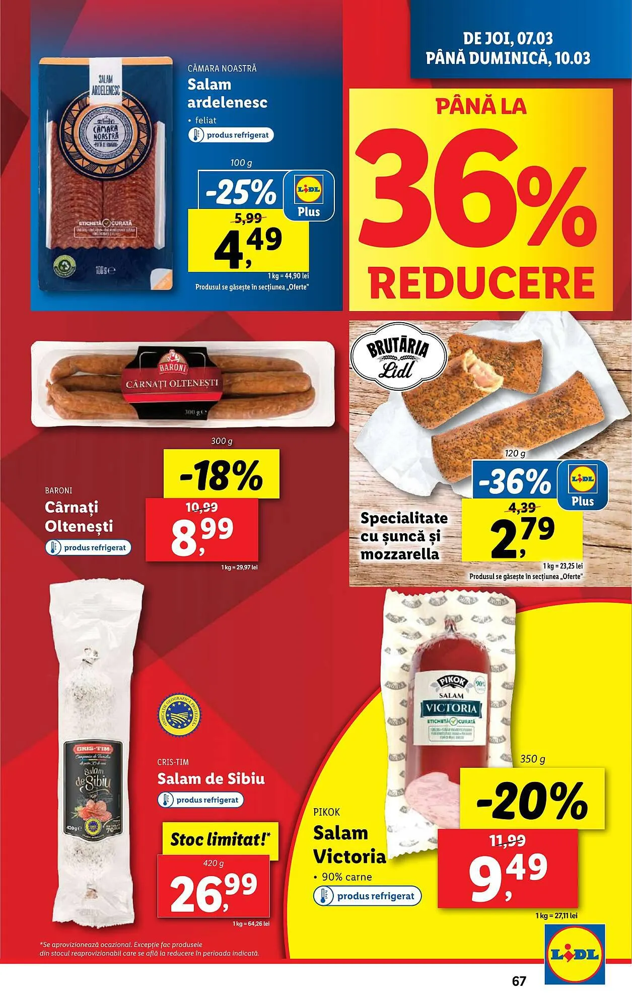 Catalog Lidl catalog de la 4 martie până la 10 martie 2024 - Revista Pagina 67