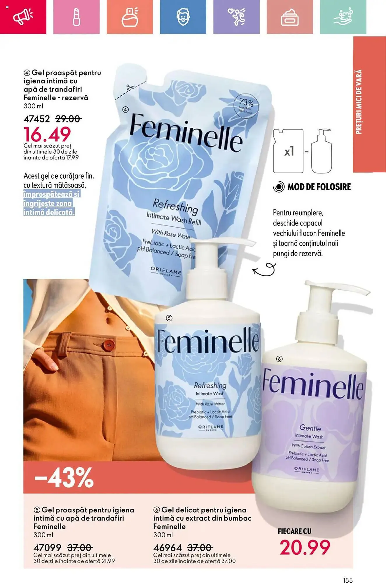 Catalog Catalog Oriflame de la 6 iulie până la 26 iulie 2025 - Revista Pagina 155