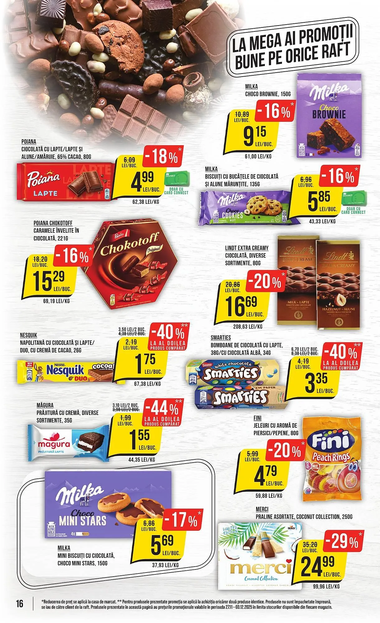 Catalog Catalog Mega Image de la 27 noiembrie până la 3 decembrie 2025 - Revista Pagina 16