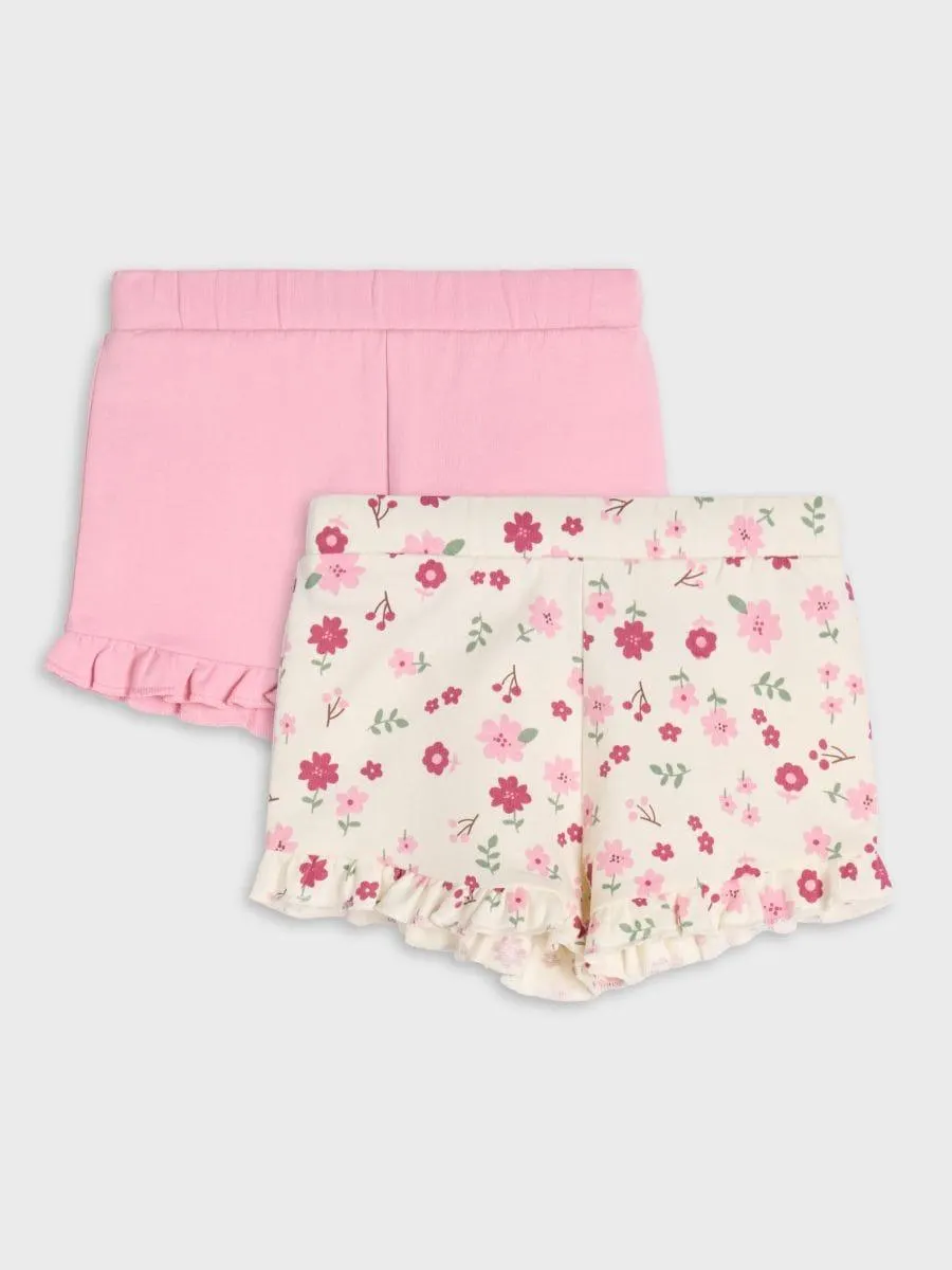 Set de 2 perechi de pantaloni scurți