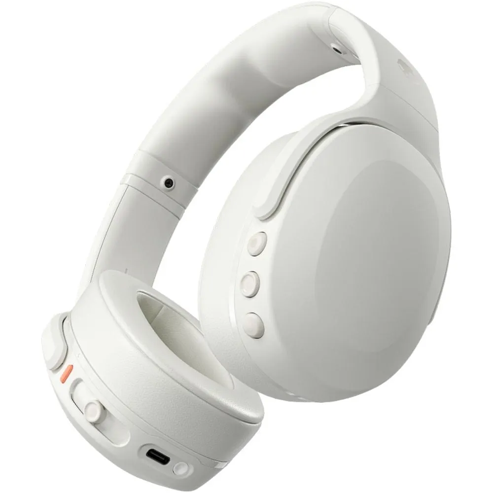 Casti SKULLCANDY Crusher Evo S6EVW-S951, Bluetooth, Over-Ear, Microfon, Bone Orange Glow