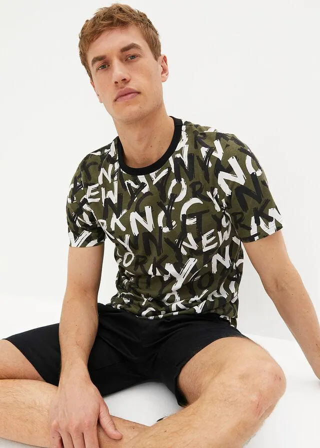 Tricou slim fit, bumbac bio