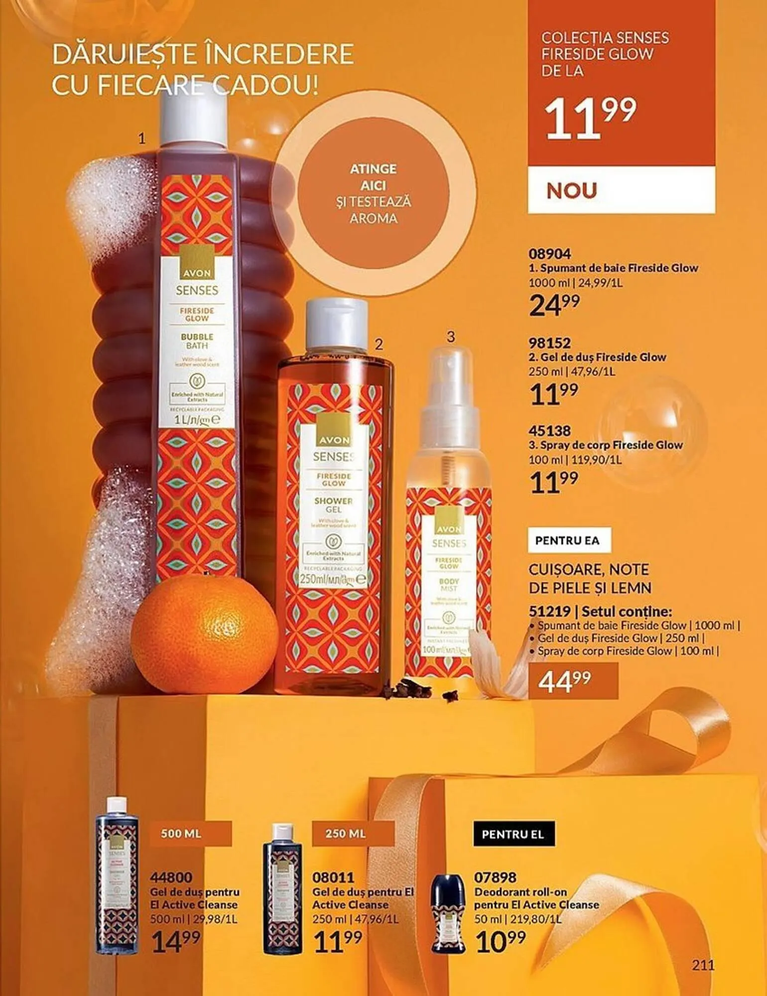 Catalog Avon catalog de la 1 octombrie până la 31 octombrie 2023 - Revista Pagina 211
